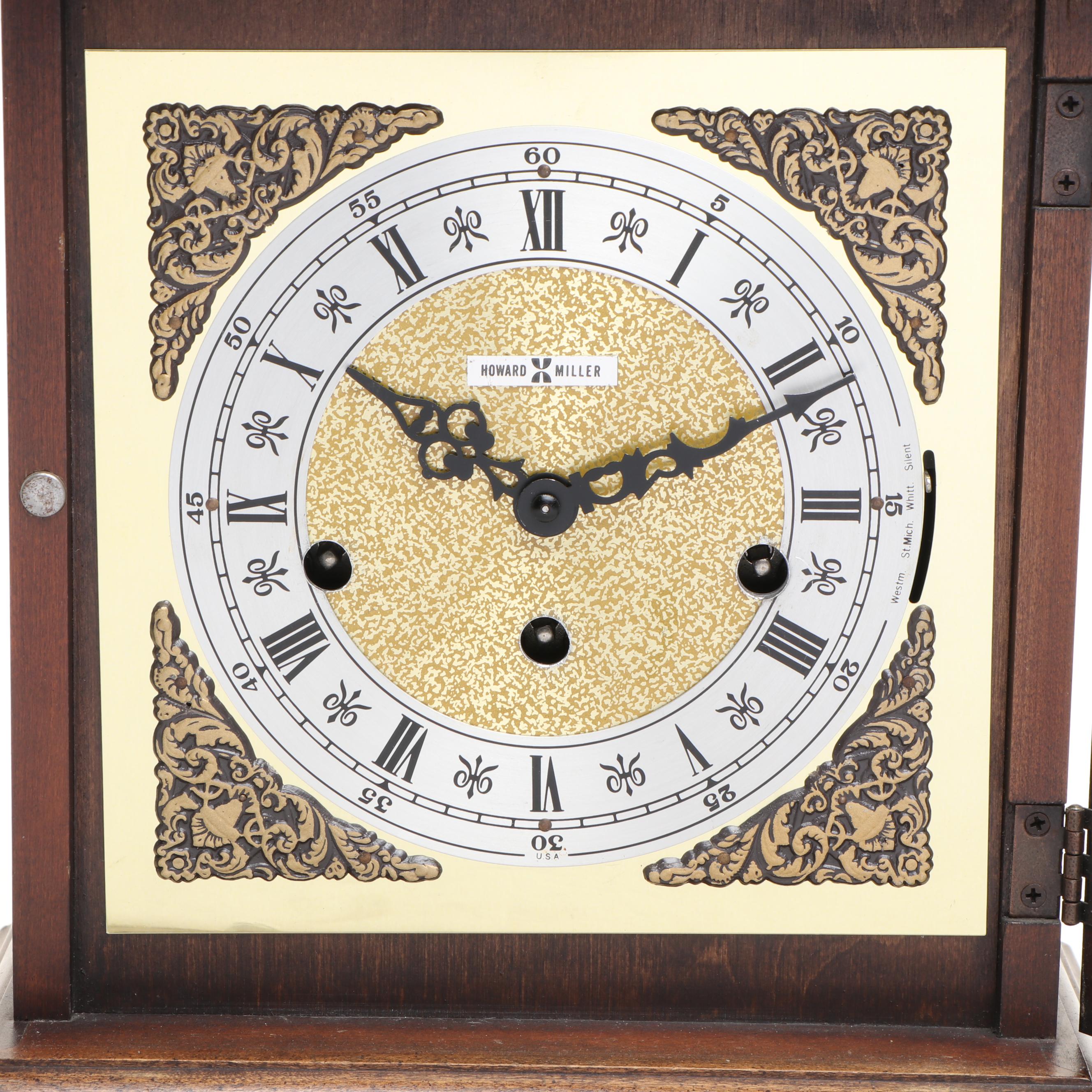 Howard Miller Graham Bracket Wooden Mantel Clock