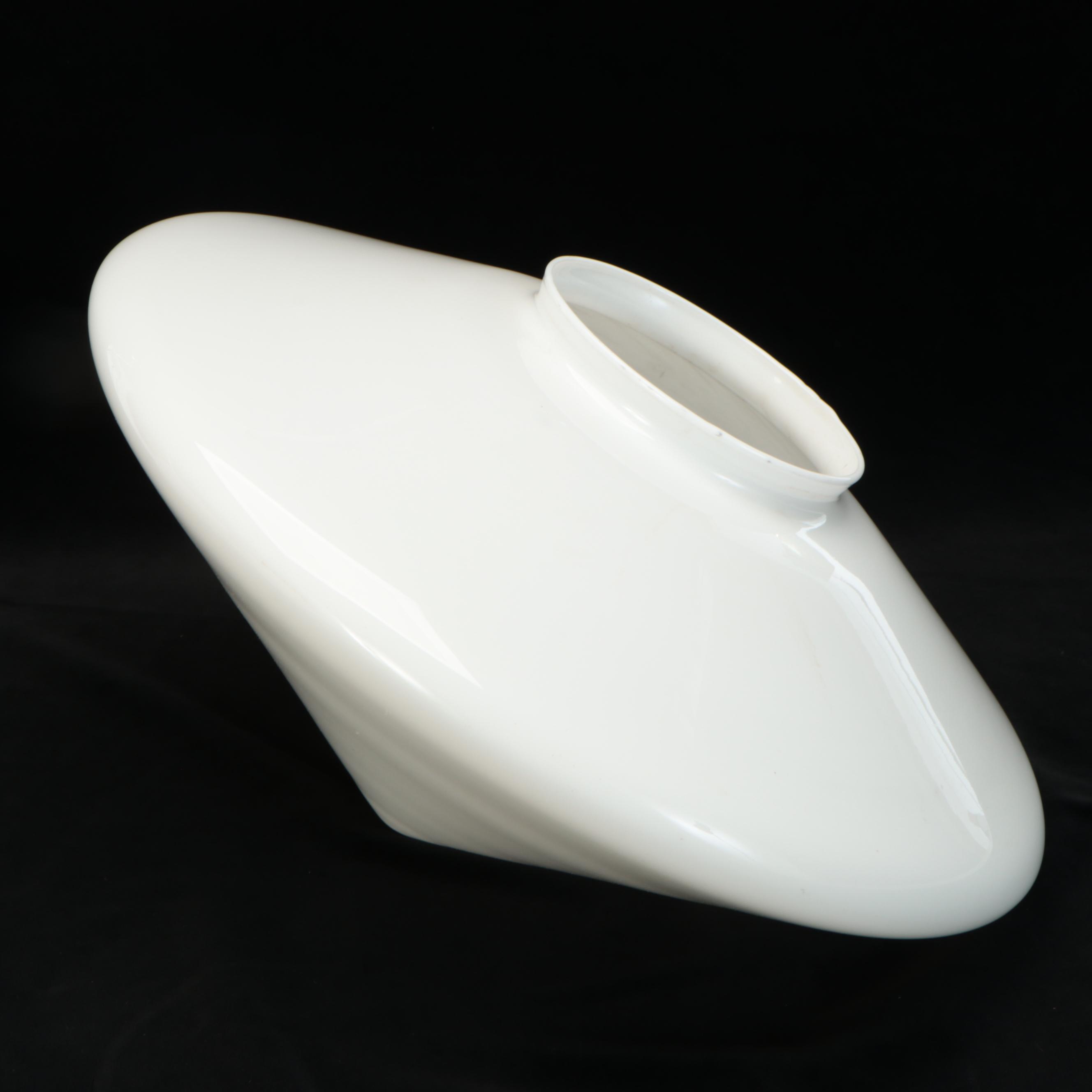 Art Deco Milk Glass Pendant Shades