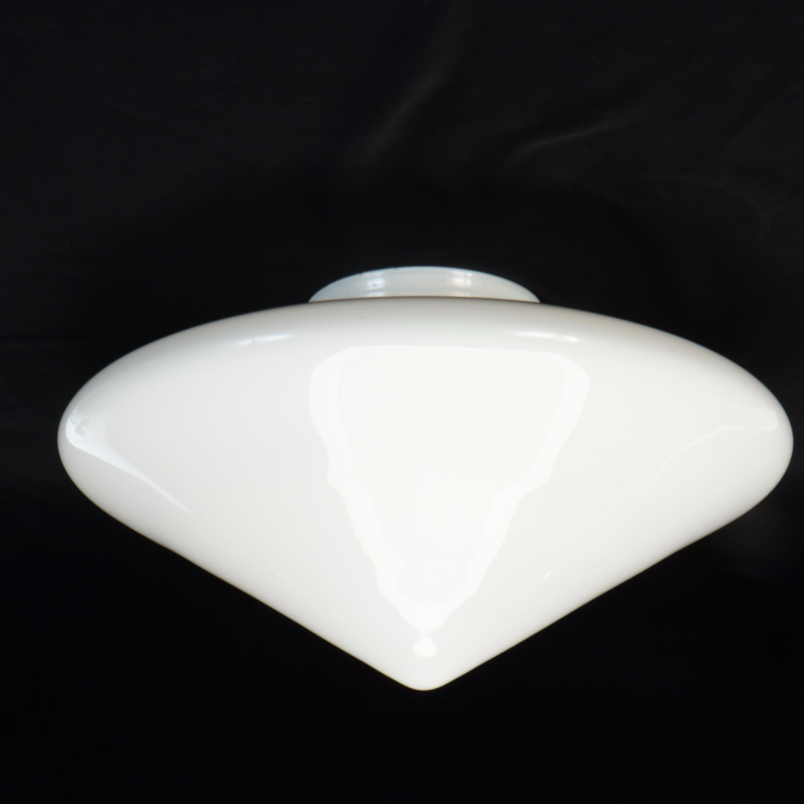 Art Deco Milk Glass Pendant Shades