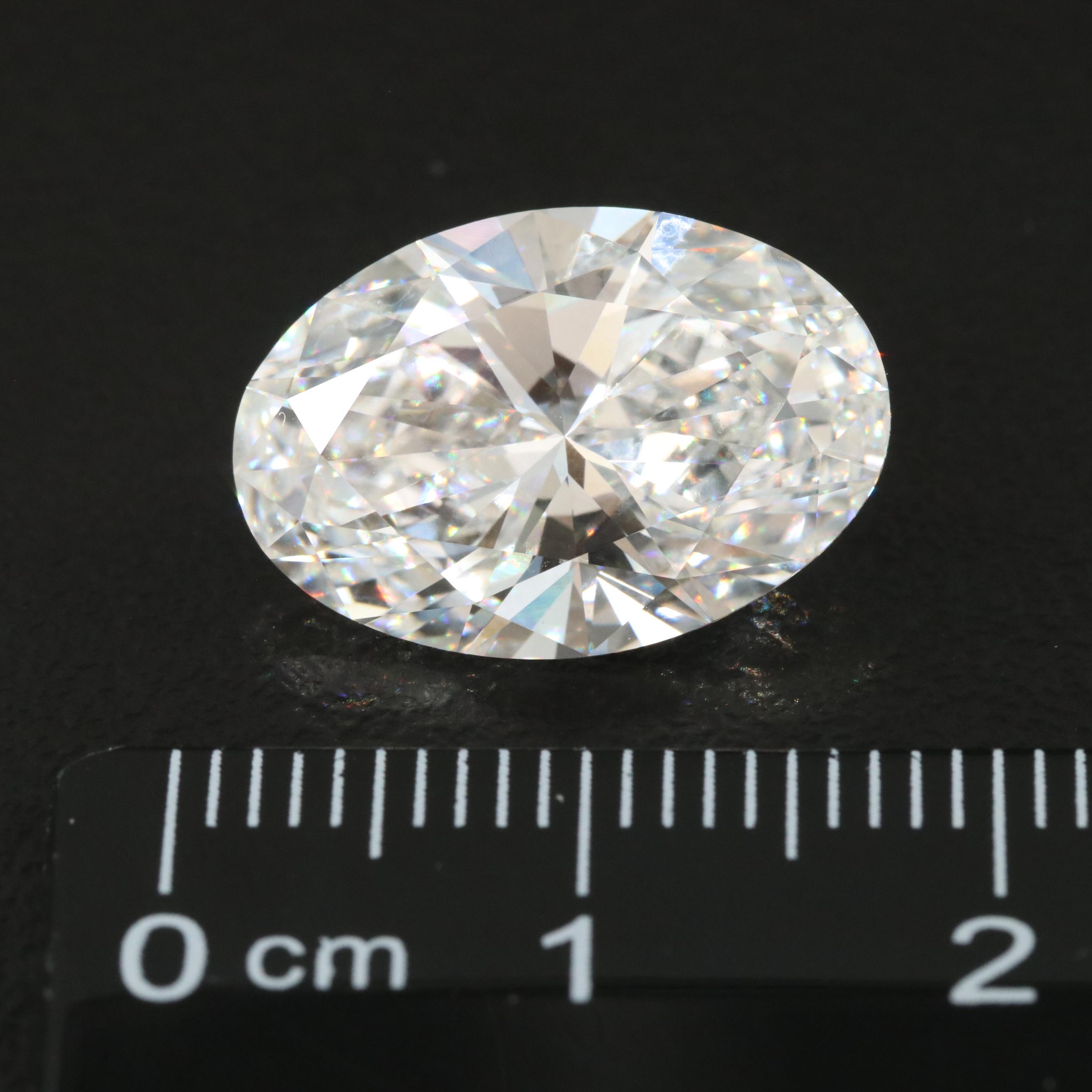 Loose 7.67 CT Lab Grown Diamond with IGI Report