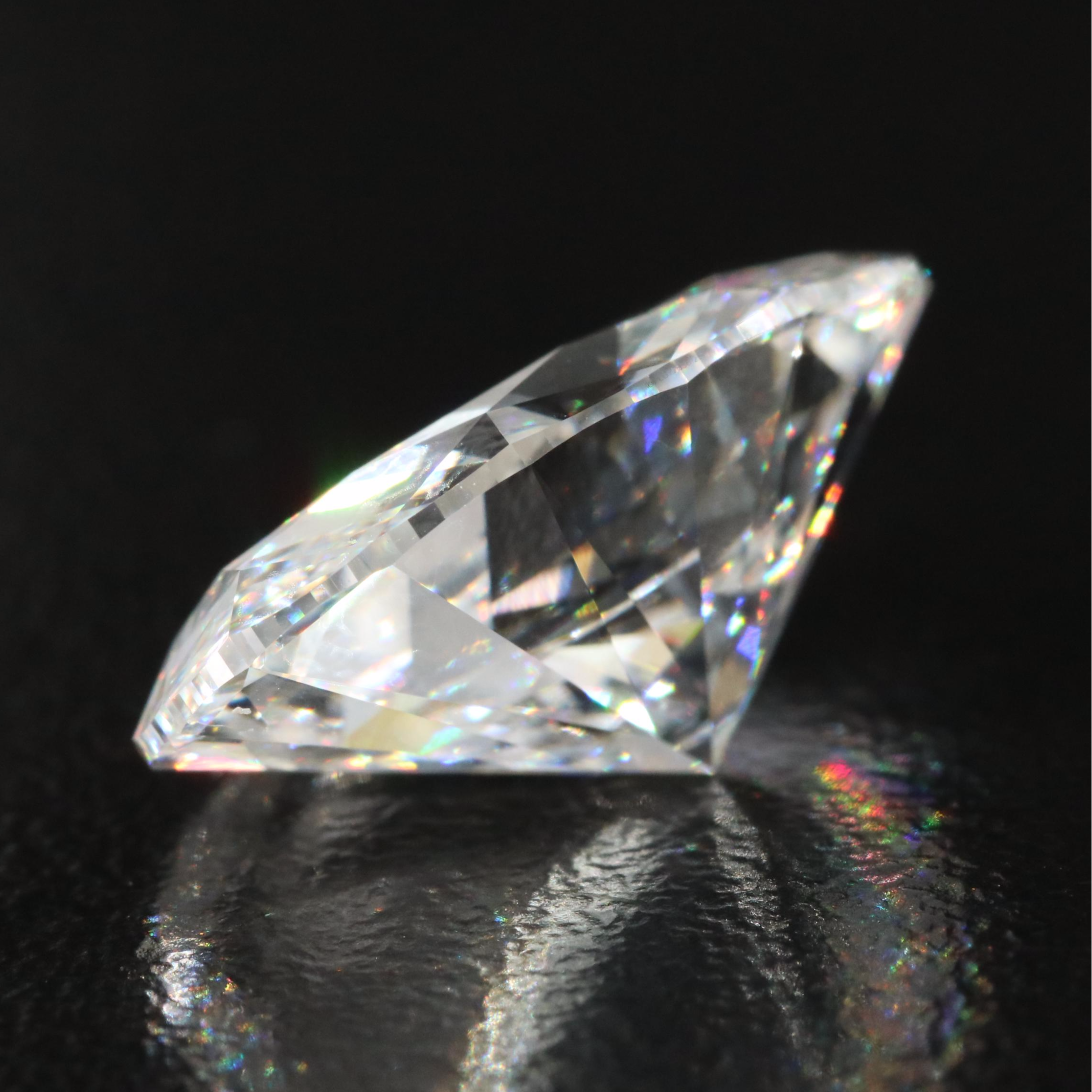 Loose 7.67 CT Lab Grown Diamond with IGI Report