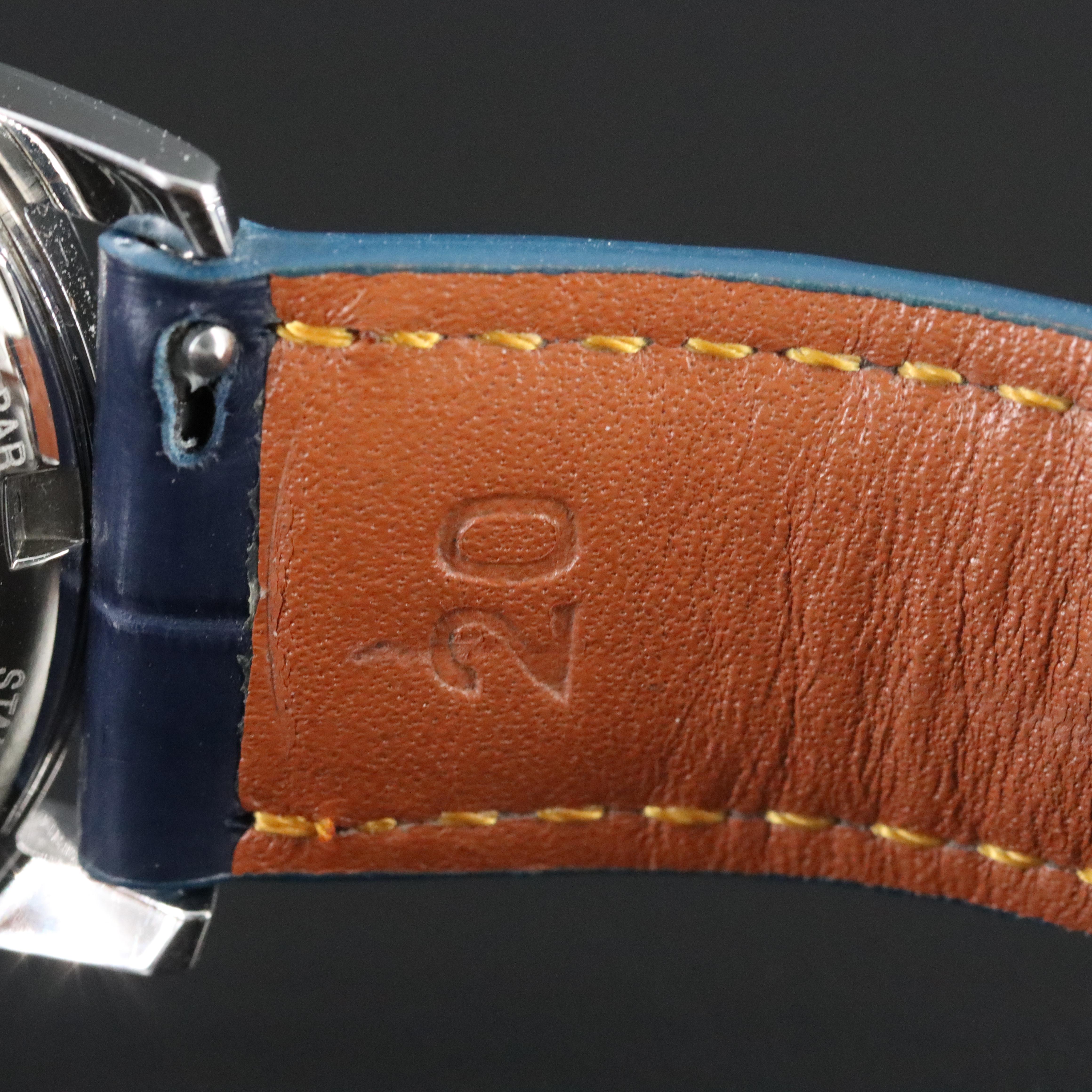 Seiko Presage Blue Arabic Steel Automatic Watch