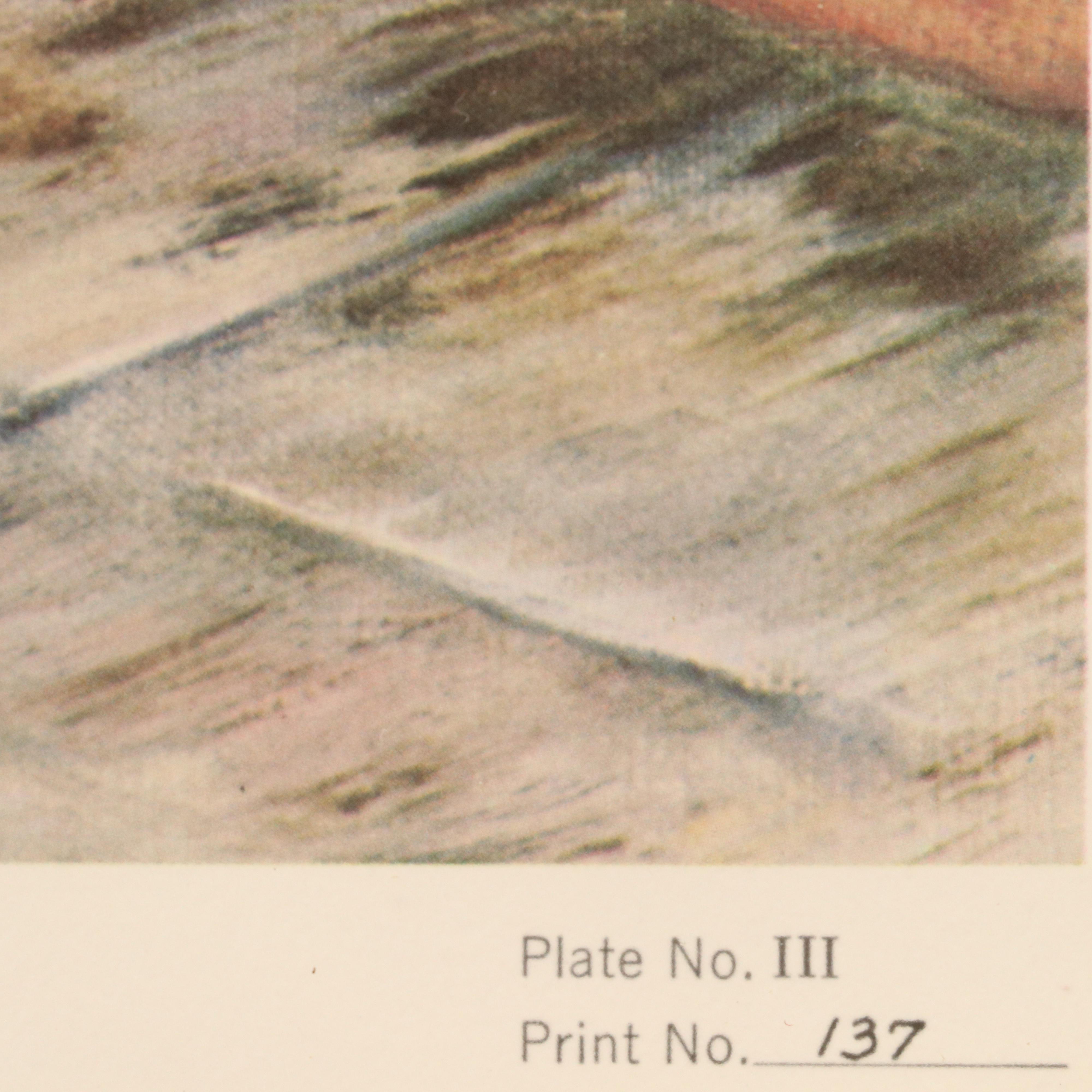 Offset Lithograph After C. G. Morehead "Trinity Church," 1968