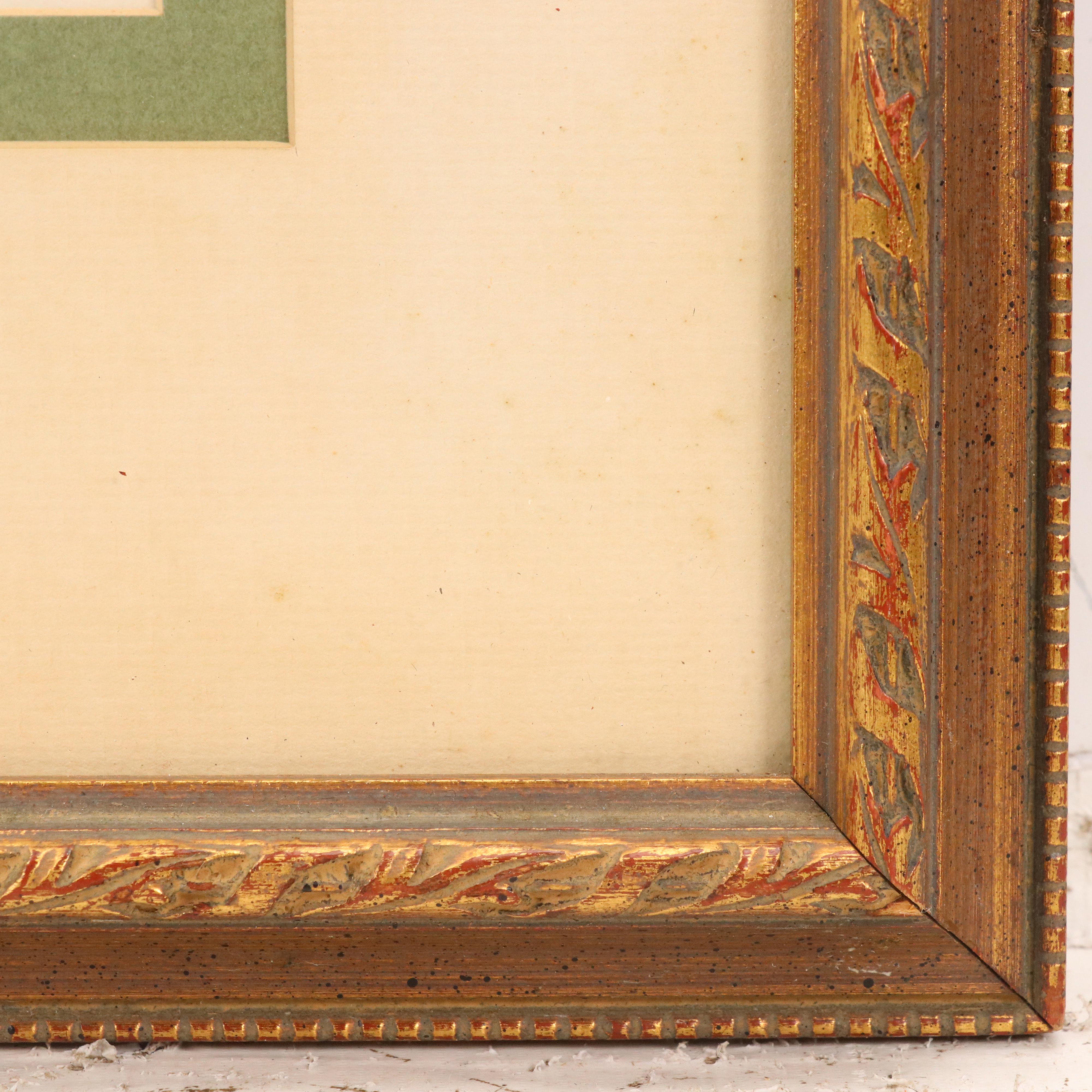 Offset Lithograph After C. G. Morehead "Trinity Church," 1968