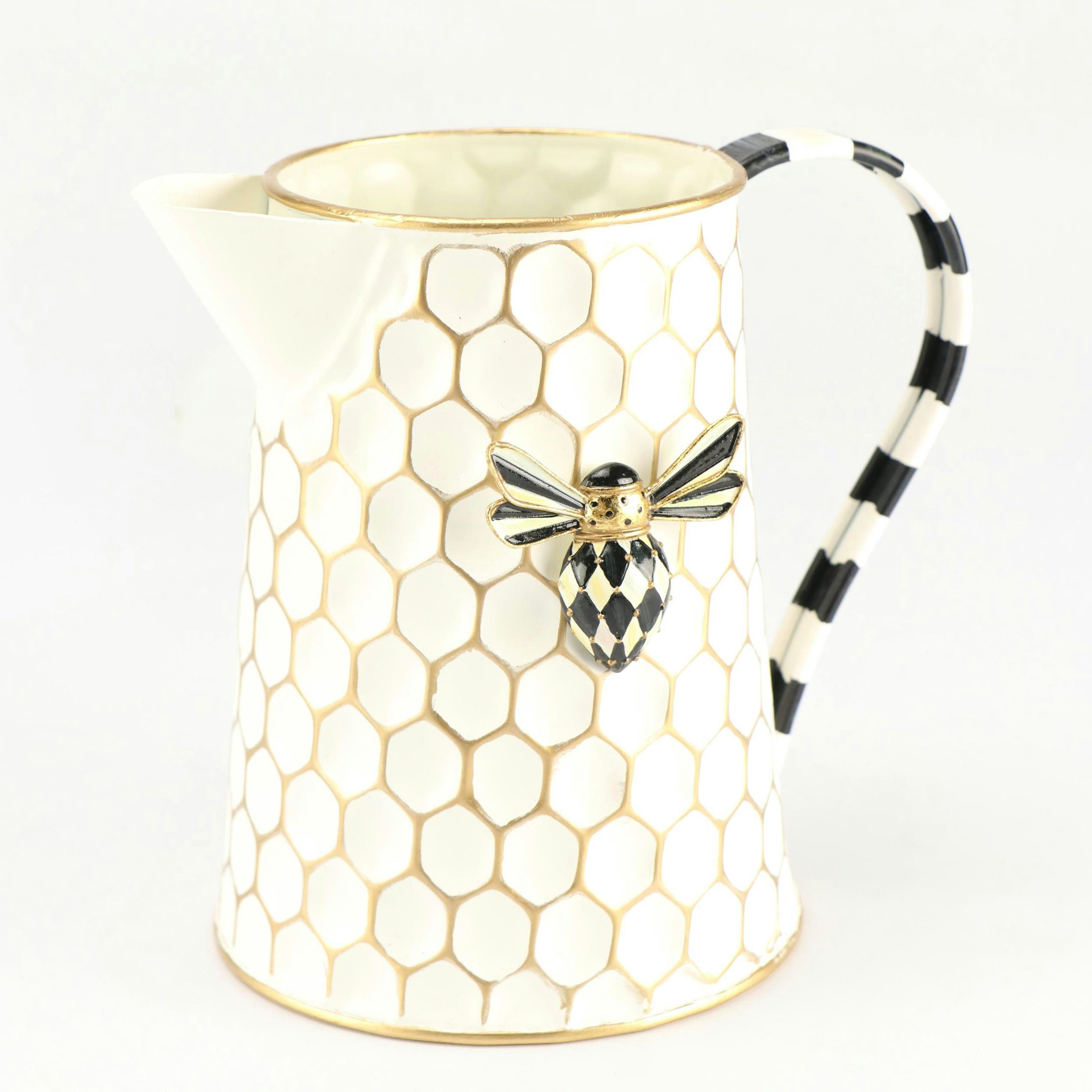 MacKenzie-Childs Honeycomb Tin Watering Can