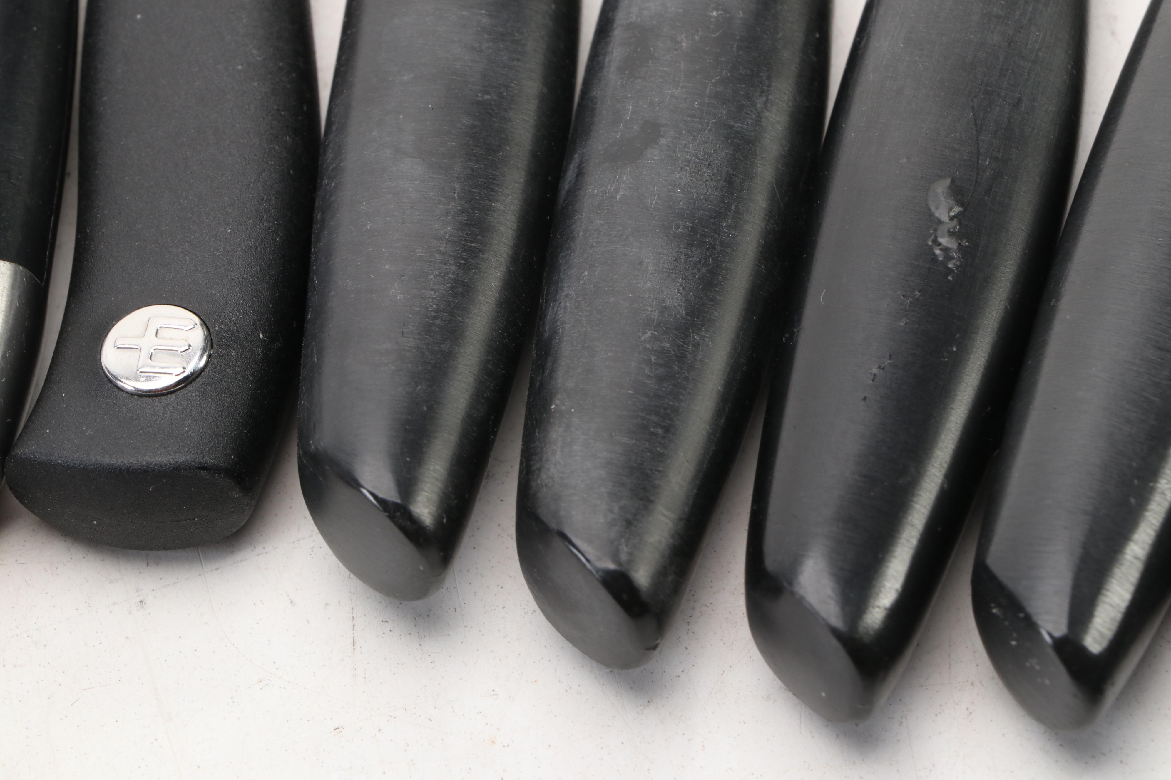 KitchenAid Knives and Sharpeners With Block