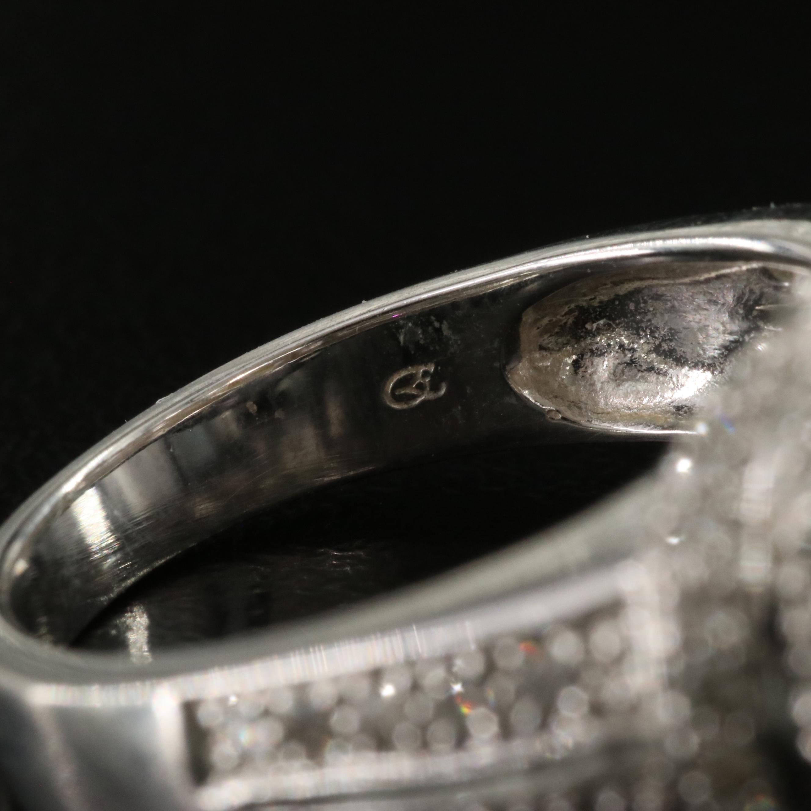 14K Pearl and Diamond Ring