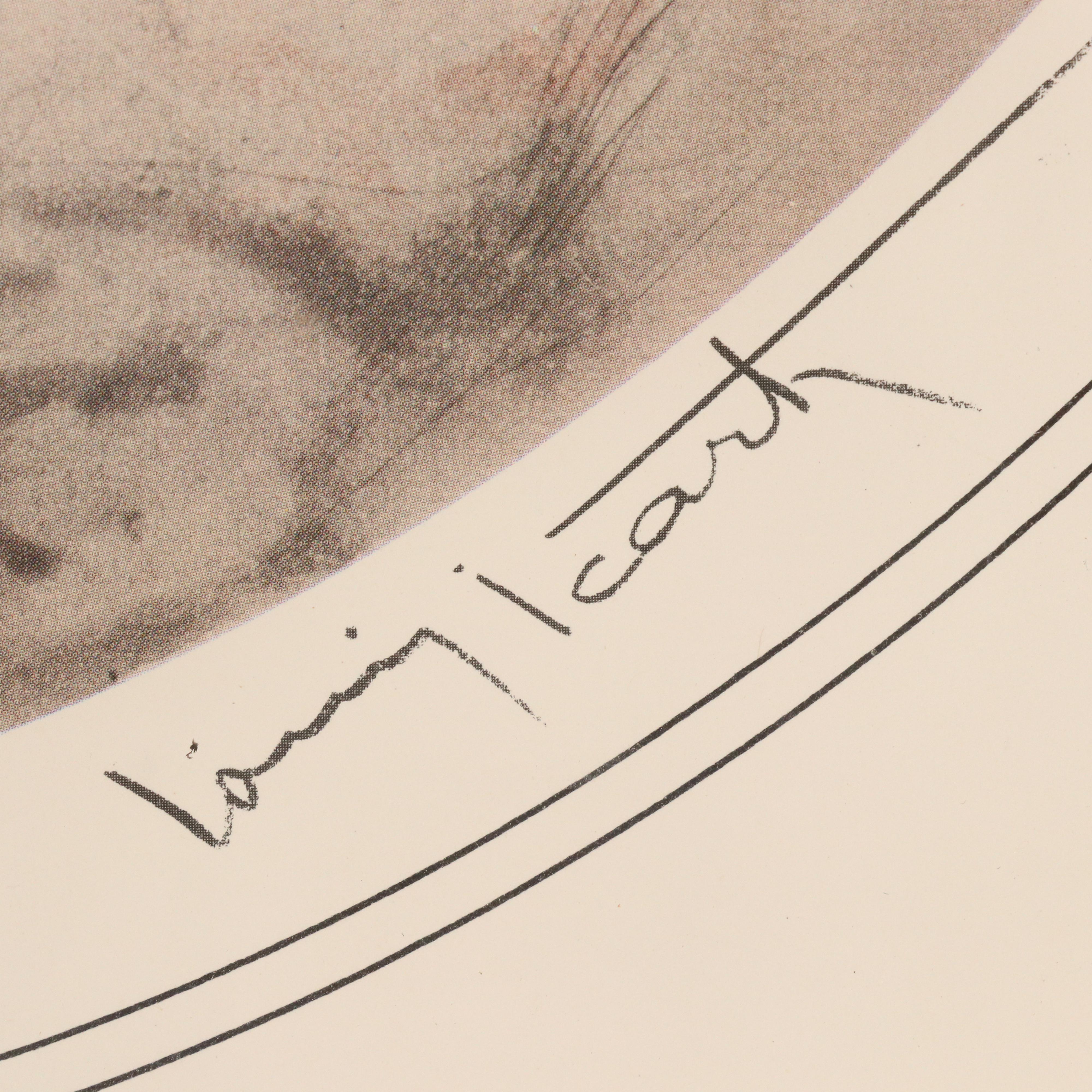 Offset Lithograph After Louis Icart "Miss America," 1994