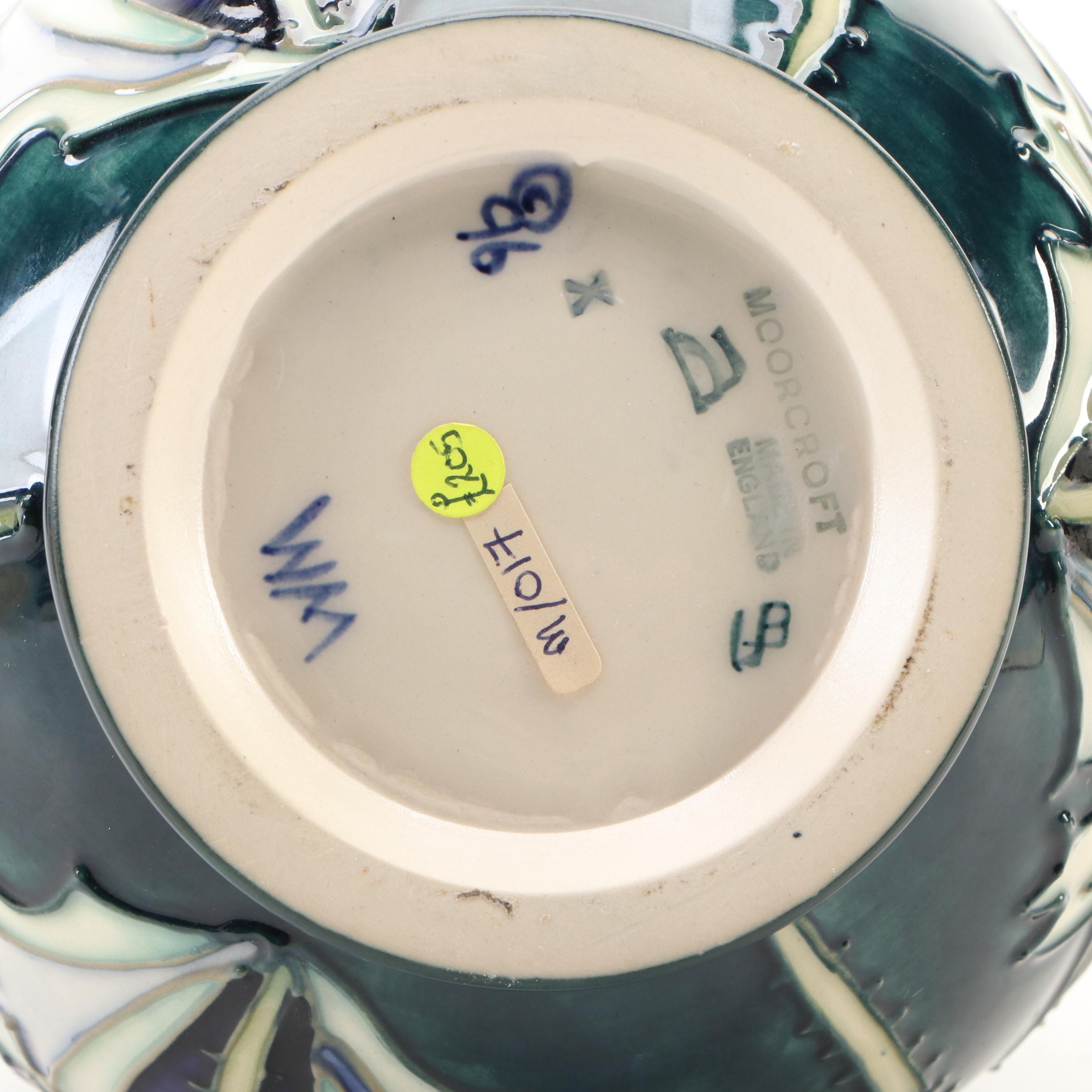 English Moorcroft Pottery "Poppy" Vase