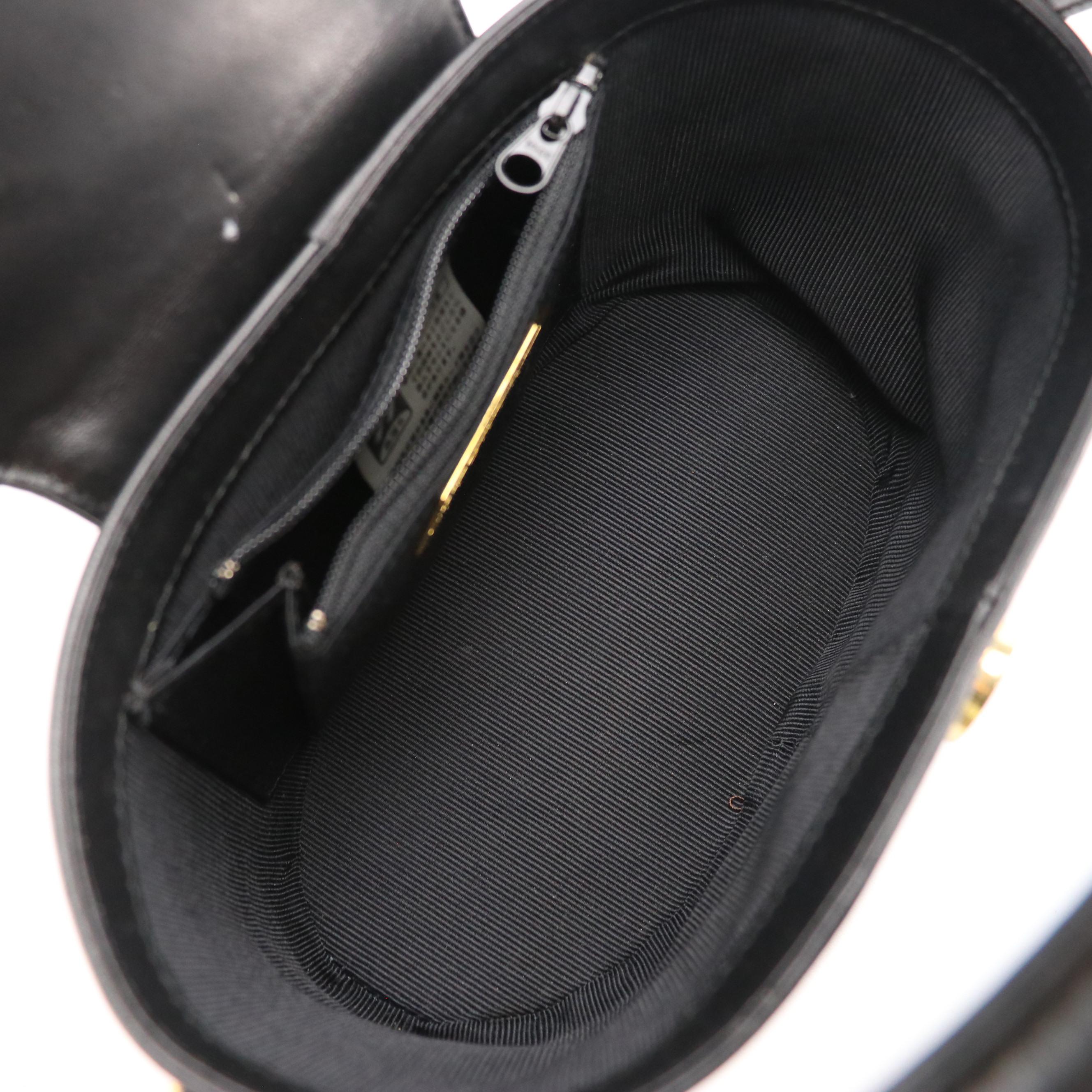 Givenchy Vanity Handbag in Black Leather