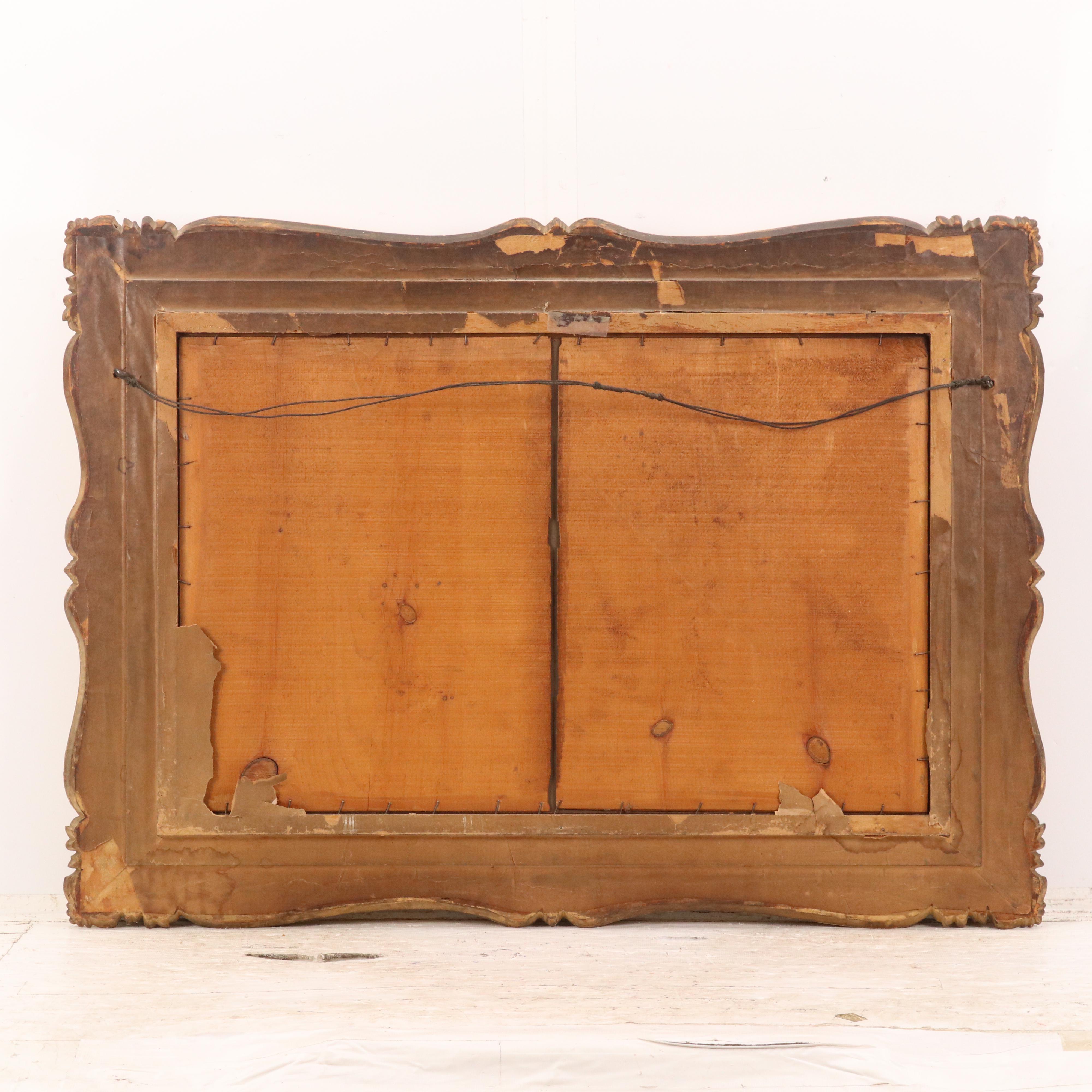 George Howell Gay Wintry Landscape Oil Painting, Late 19th / 20th Century