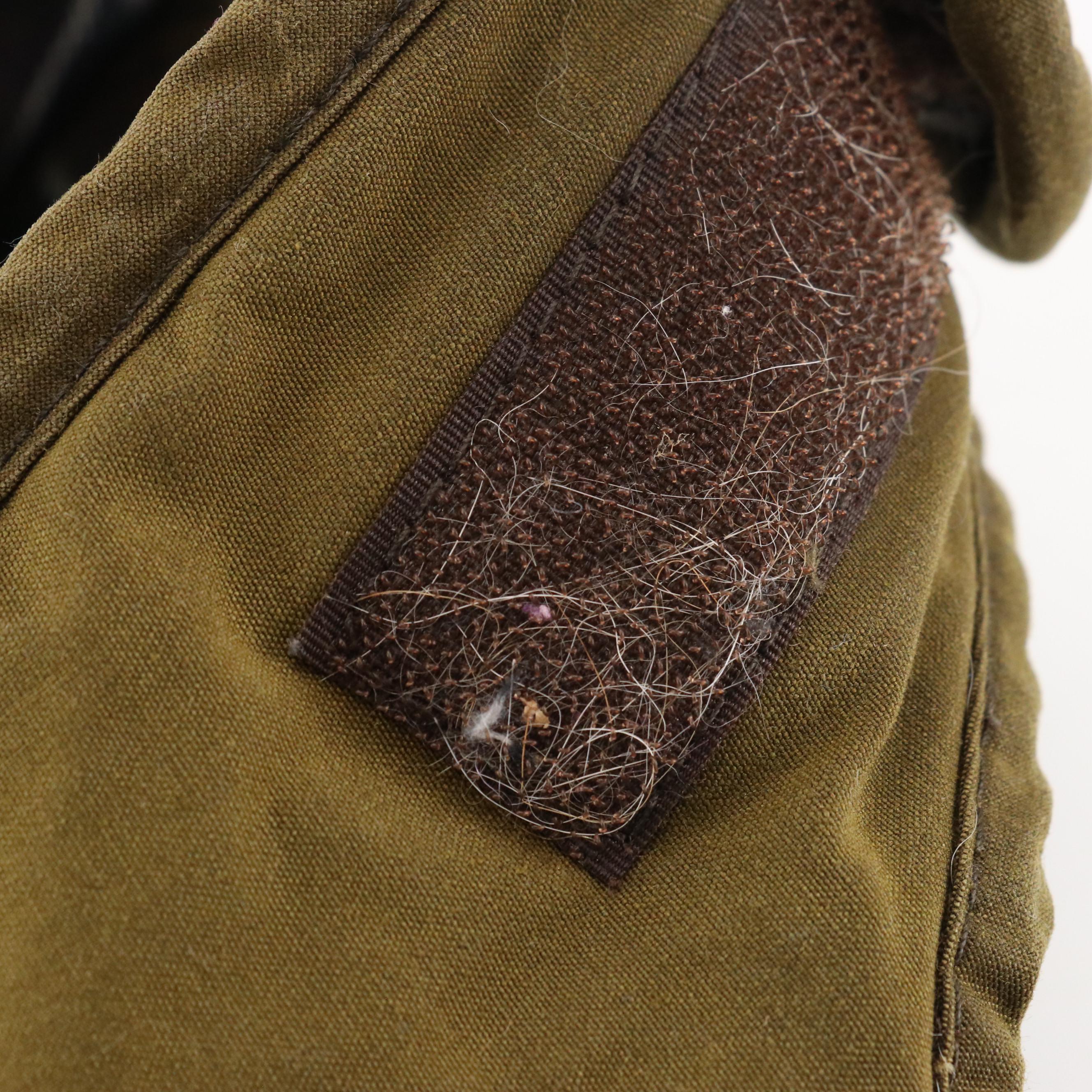 Barbour Small Dog Coat in Olive Wax Cotton