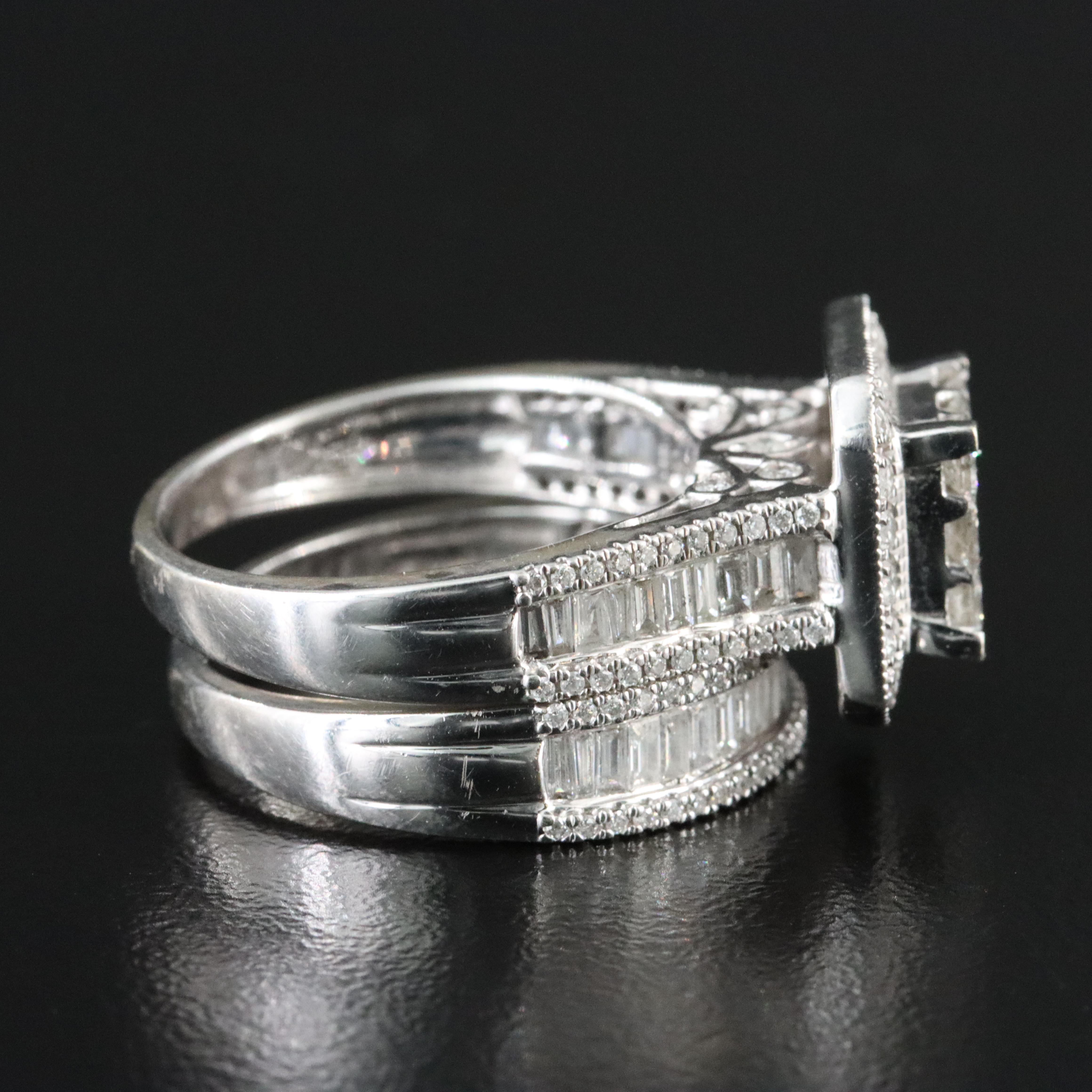 14K 2.06 CTW Diamond Ring Set