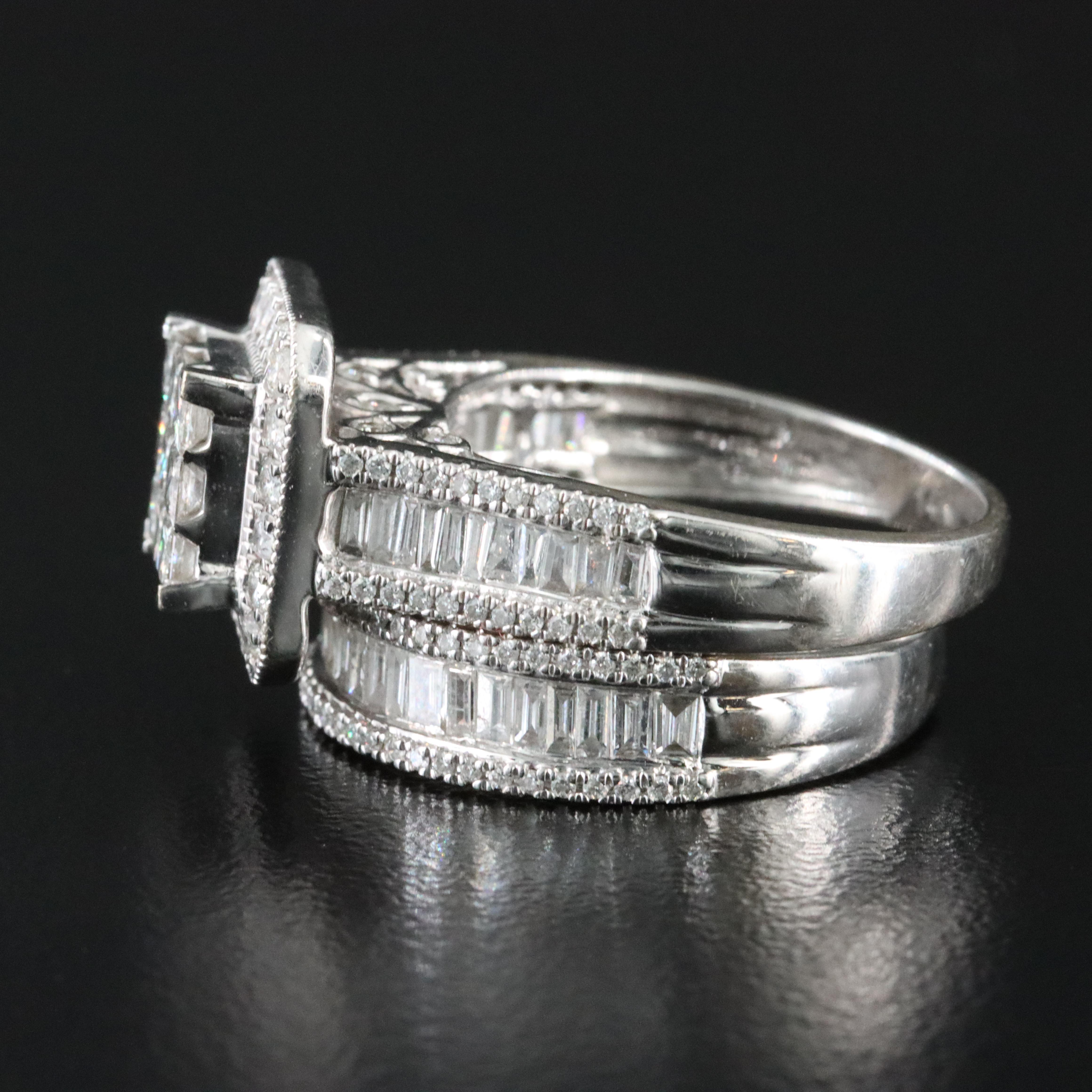 14K 2.06 CTW Diamond Ring Set