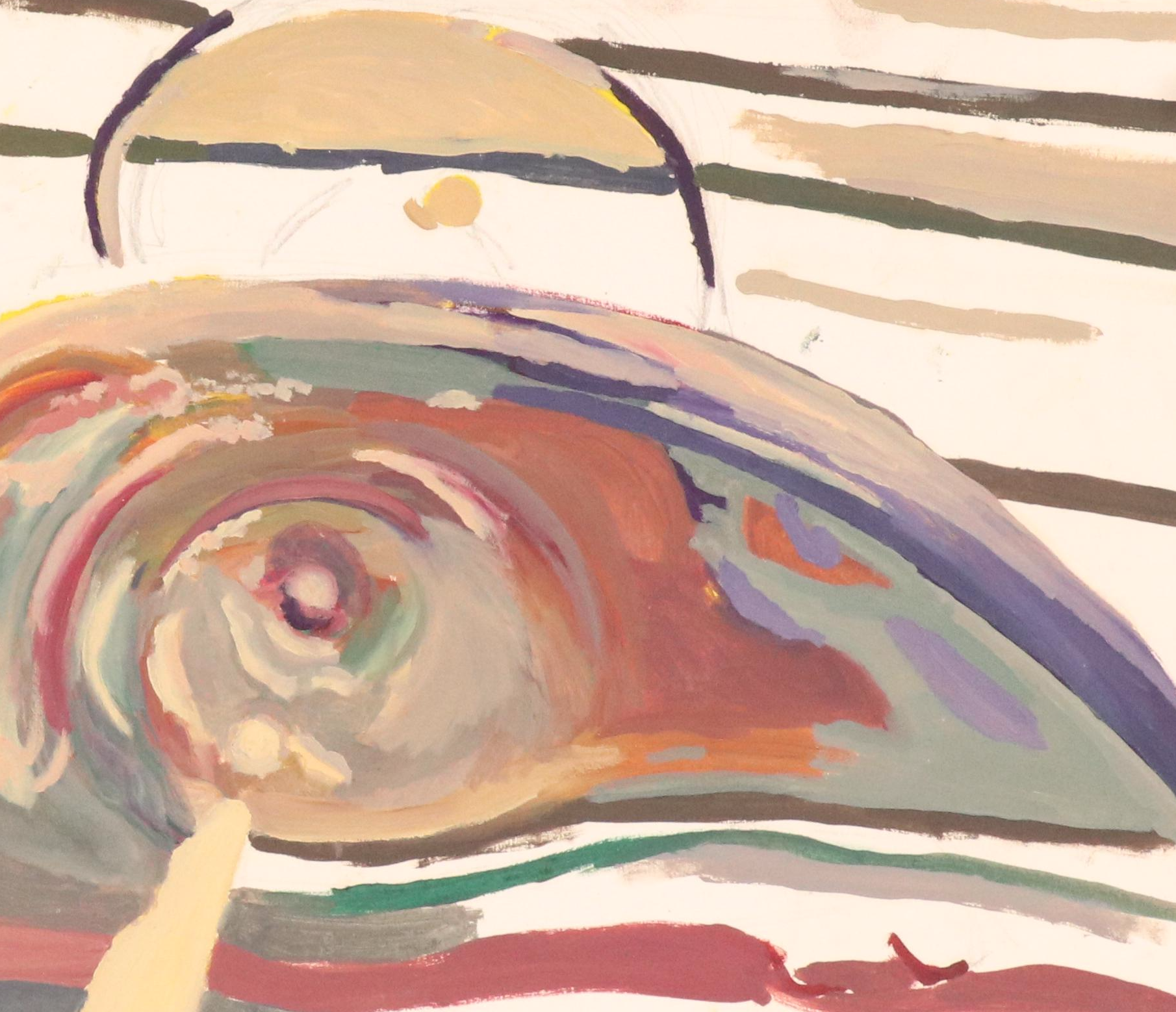 Oil Painting Studies and Graphite Drawing, Late 20th / 21st Century