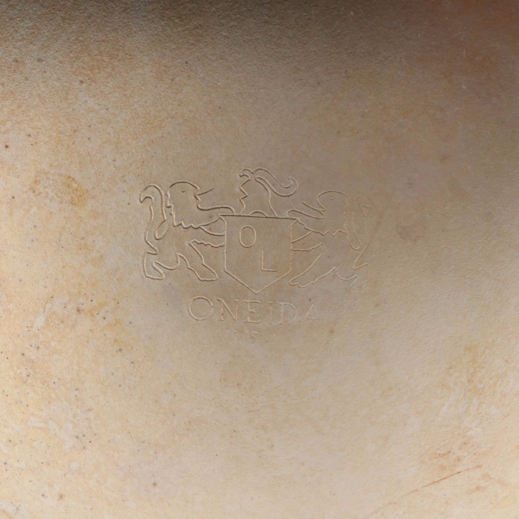 Oneida Silver Plate Paul Revere Style Punch Bowl and Cups