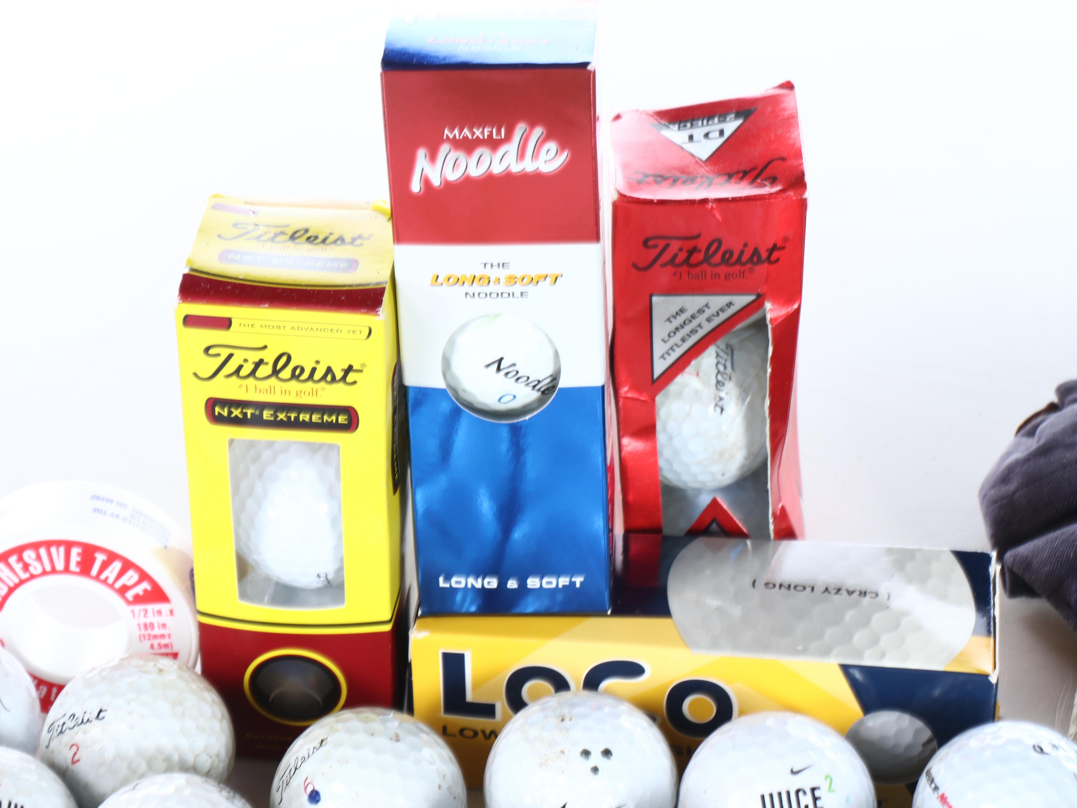 Takara Sport Inc. Golf Bag with Adams Golf Hybrid Clubs, Irons, More