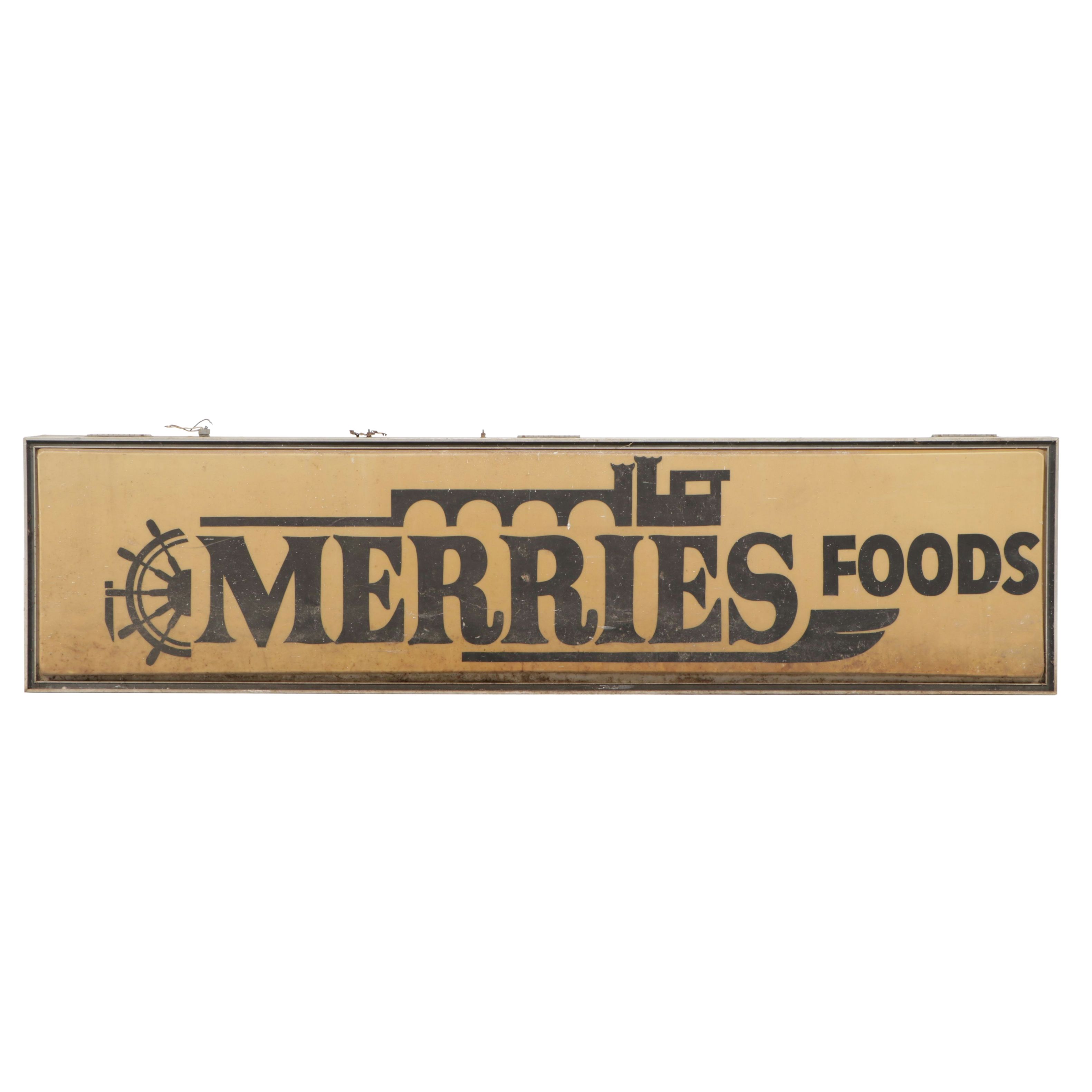 Merries Foods, Delicatessen and Bakery Advertising Signs