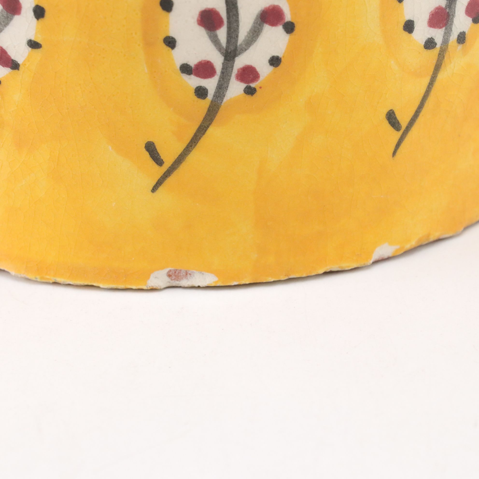 Three Hand-Decorated Moroccan Ceramic Canisters