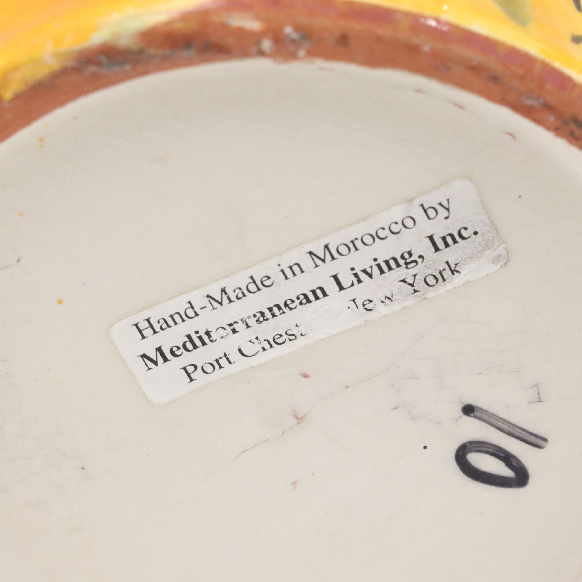 Three Hand-Decorated Moroccan Ceramic Canisters