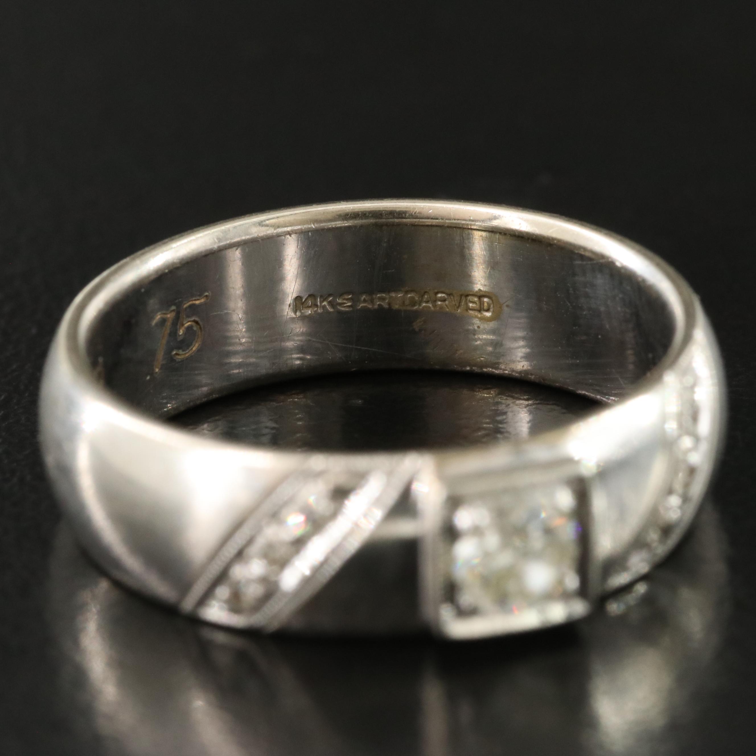 14K 0.31 CTW Diamond Ring