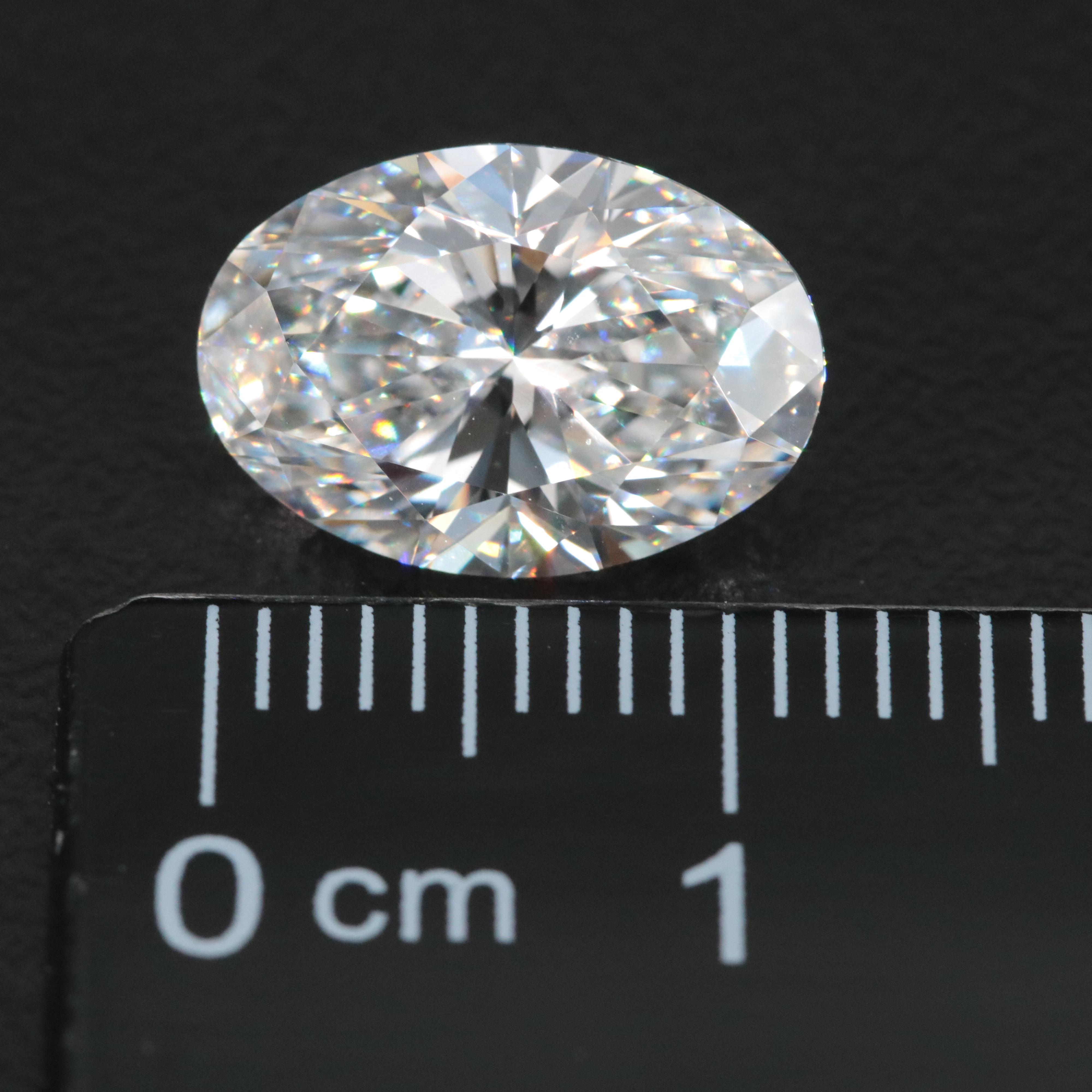 Loose 3.73 CT Lab Grown Diamond with IGI Report