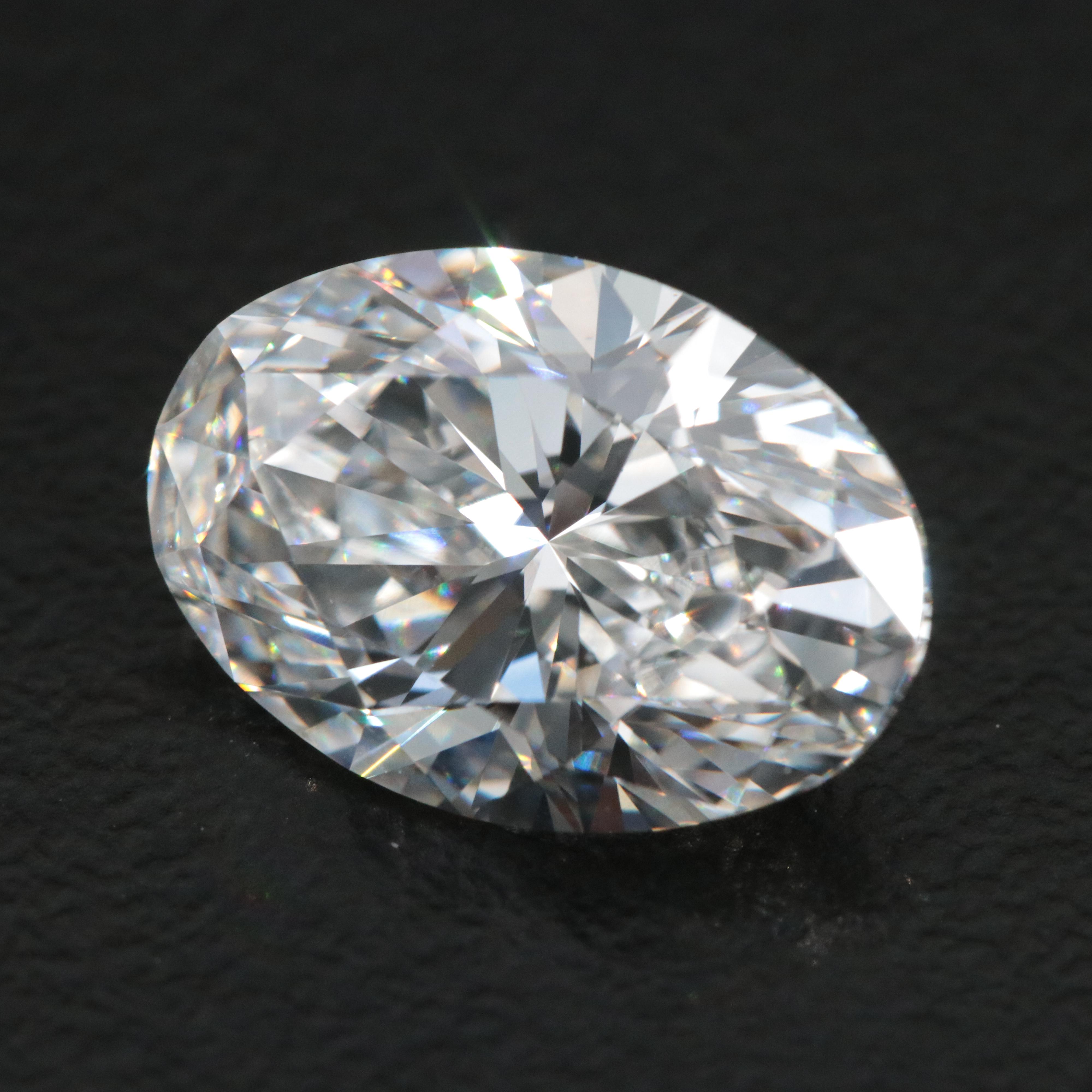 Loose 3.73 CT Lab Grown Diamond with IGI Report