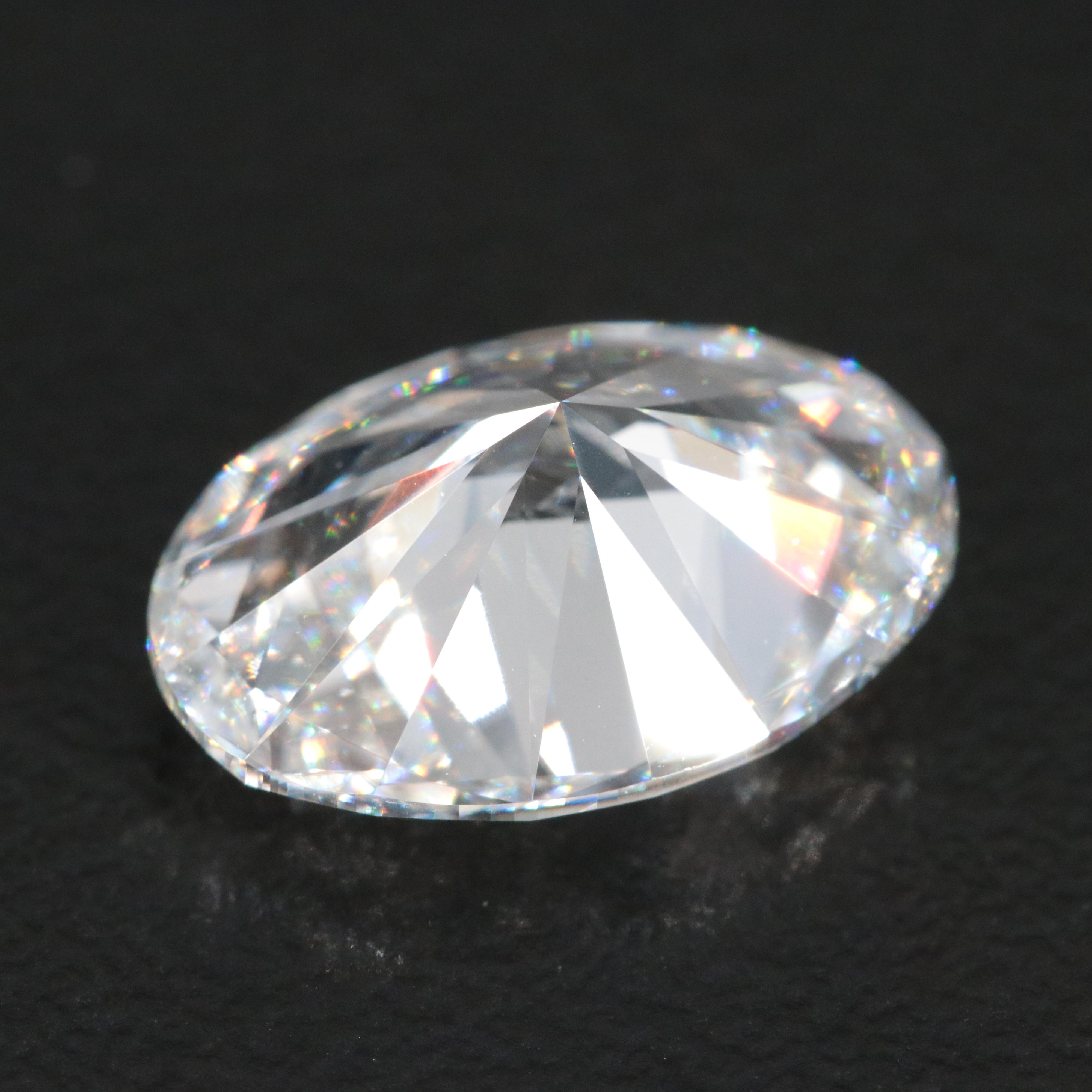 Loose 3.73 CT Lab Grown Diamond with IGI Report