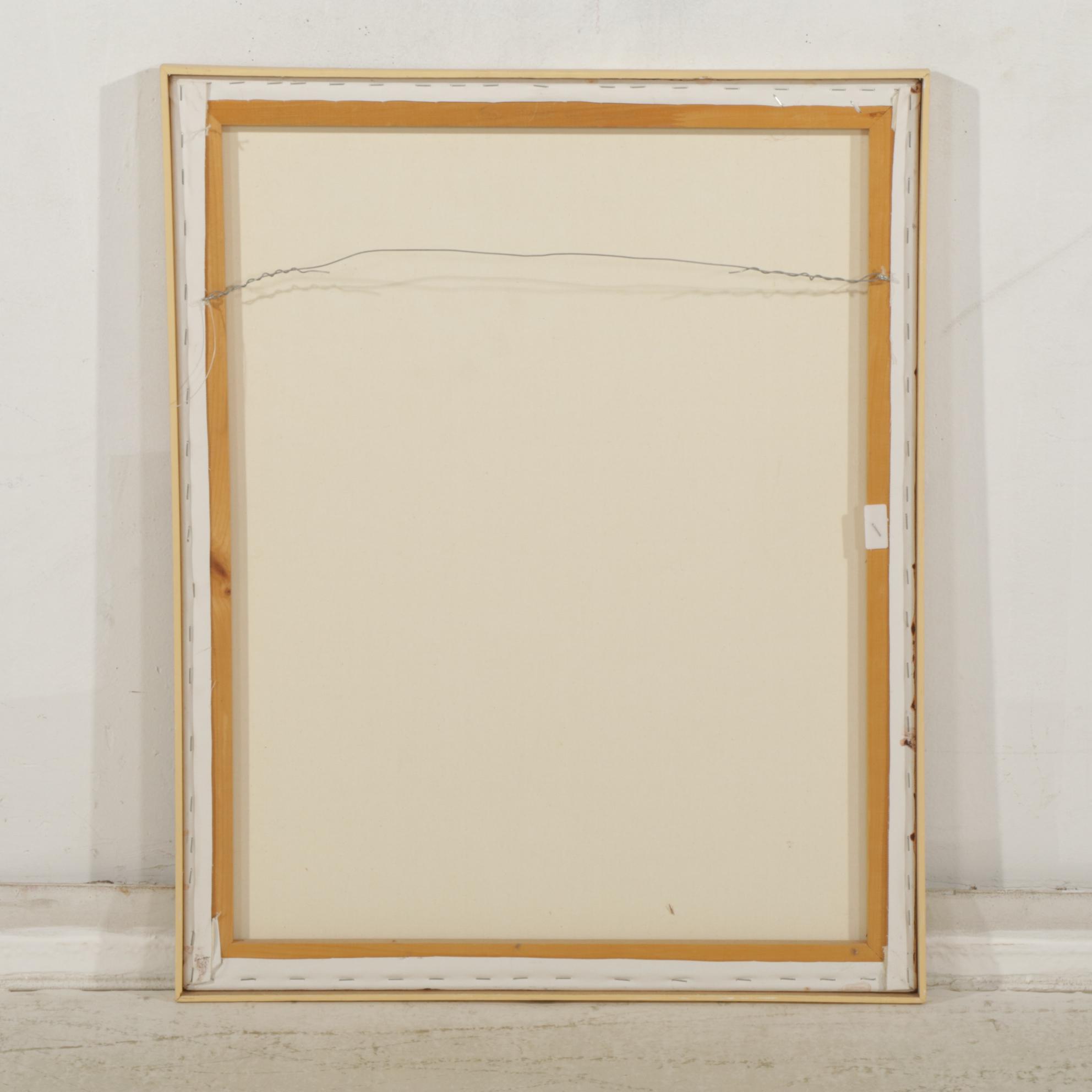 Stylized Oil Painting "Fish Market with Lobster," Early 21st Century