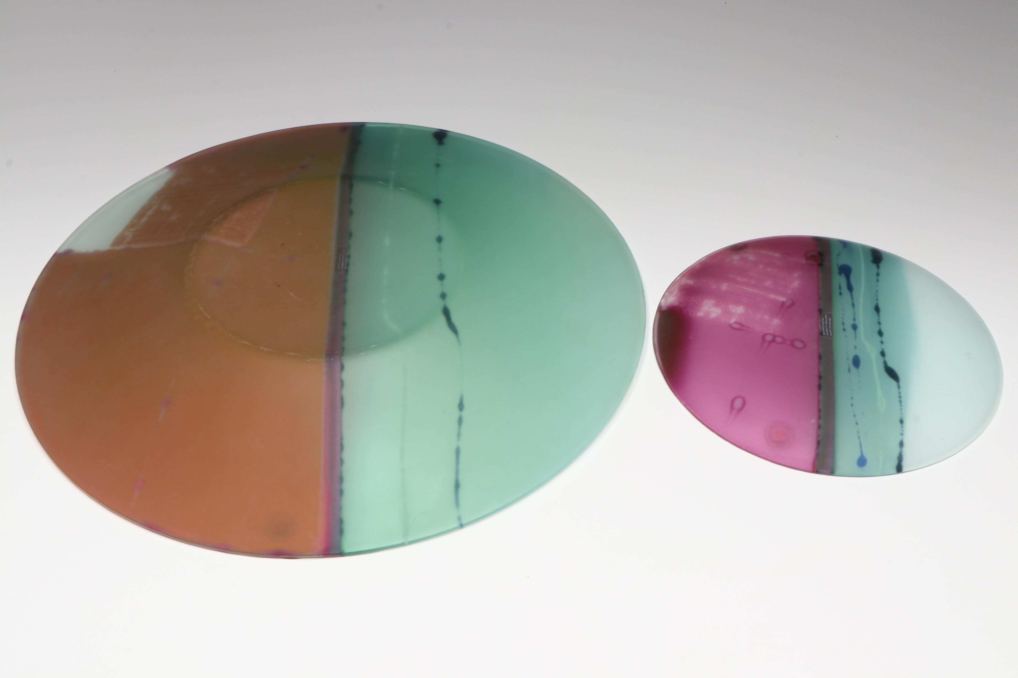 Canada Glassworks Art Glass Charger and Decorative Plate