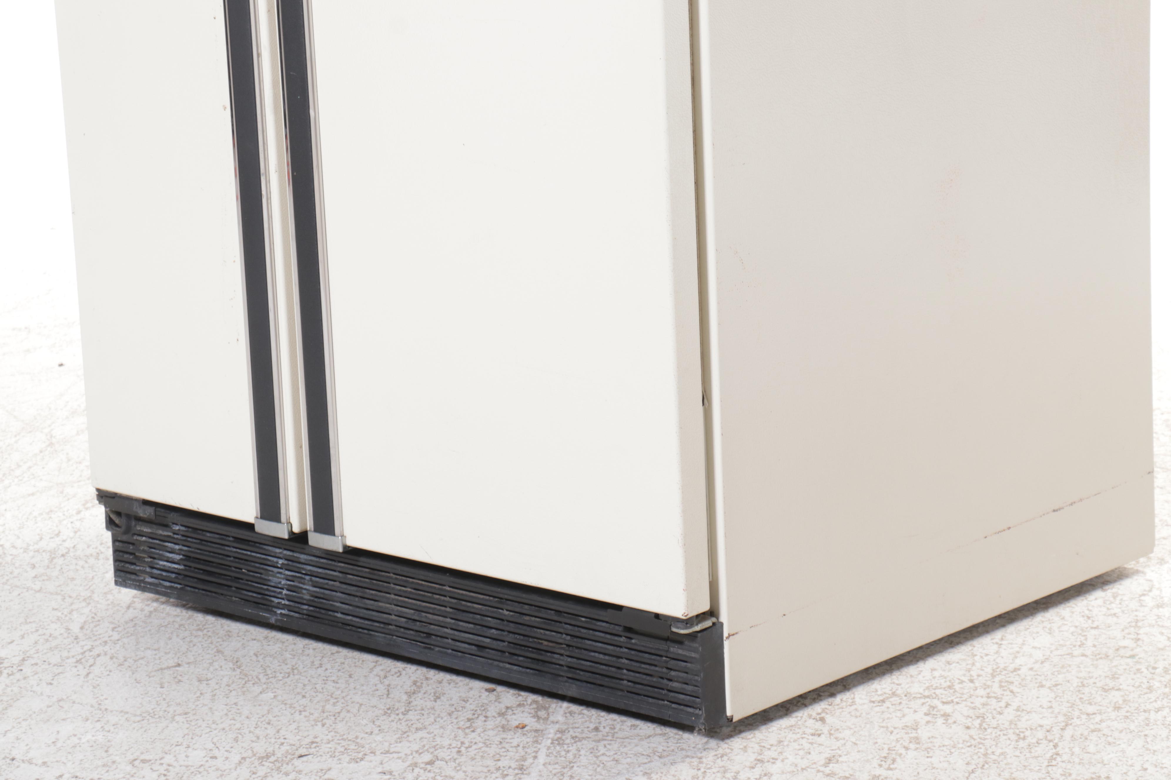 Kenmore Off-White Side-by-Side Refrigerator