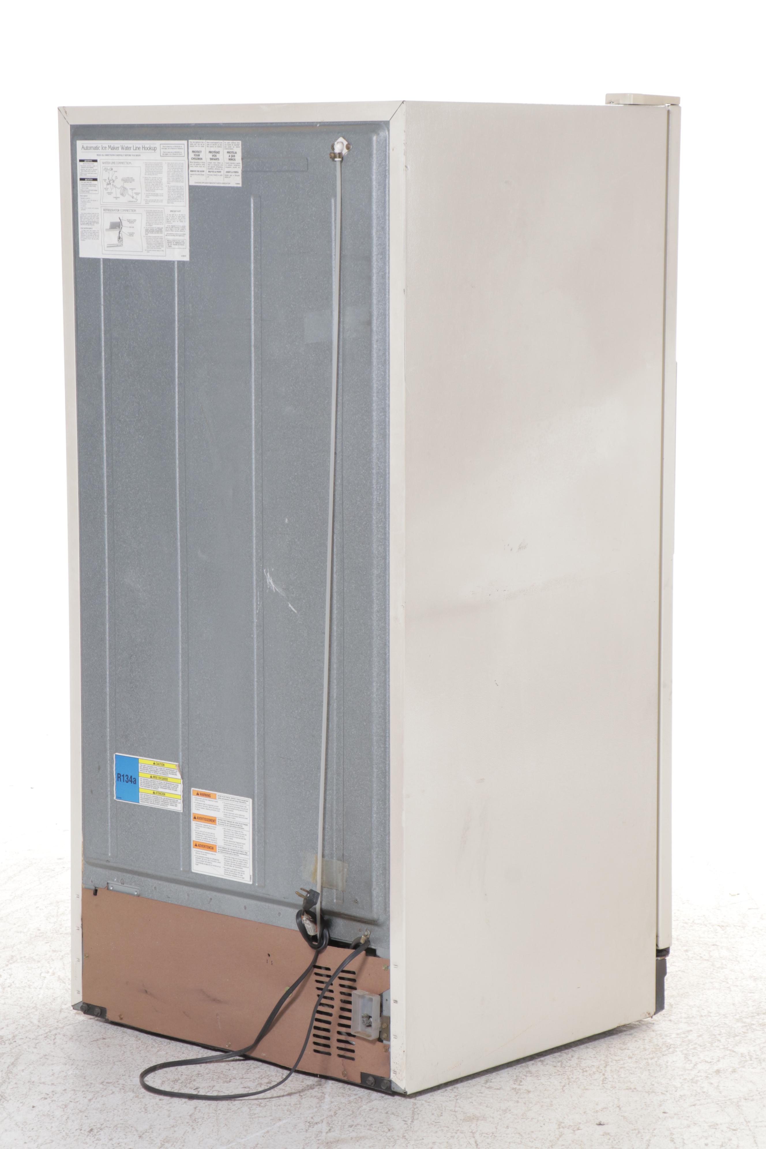 Kenmore Off-White Side-by-Side Refrigerator