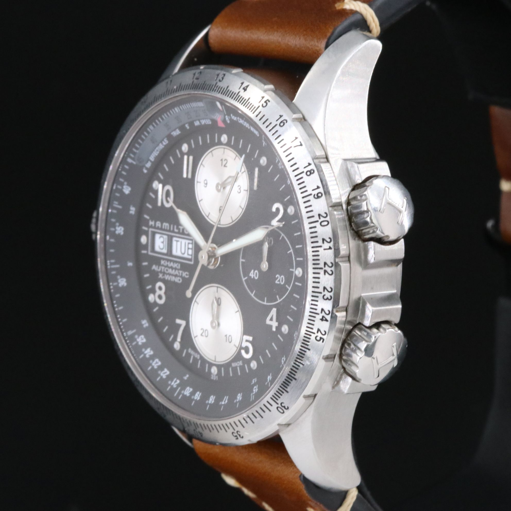 Hamilton Khaki X-Wind Chronograph 44mm Automatic Watch
