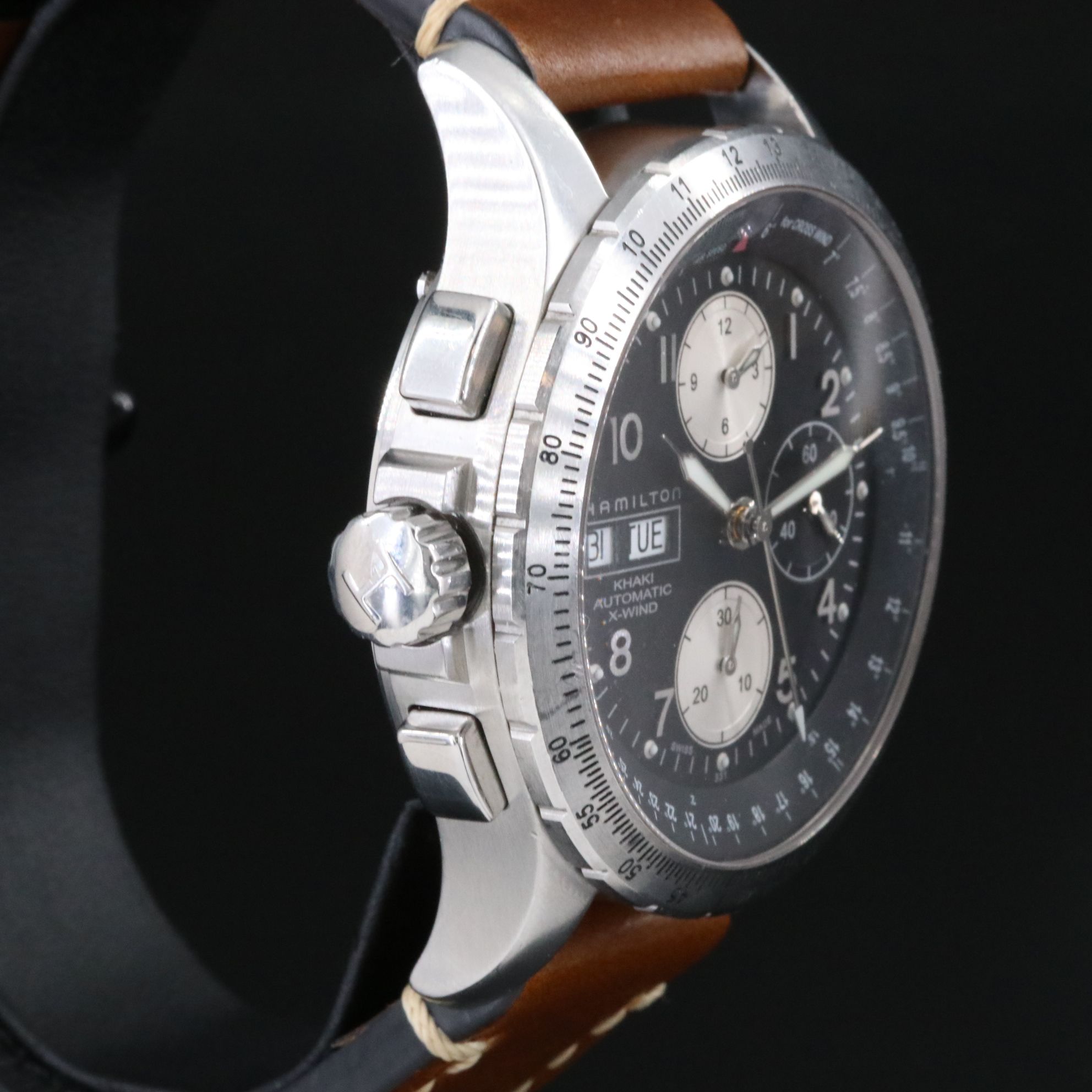 Hamilton Khaki X-Wind Chronograph 44mm Automatic Watch