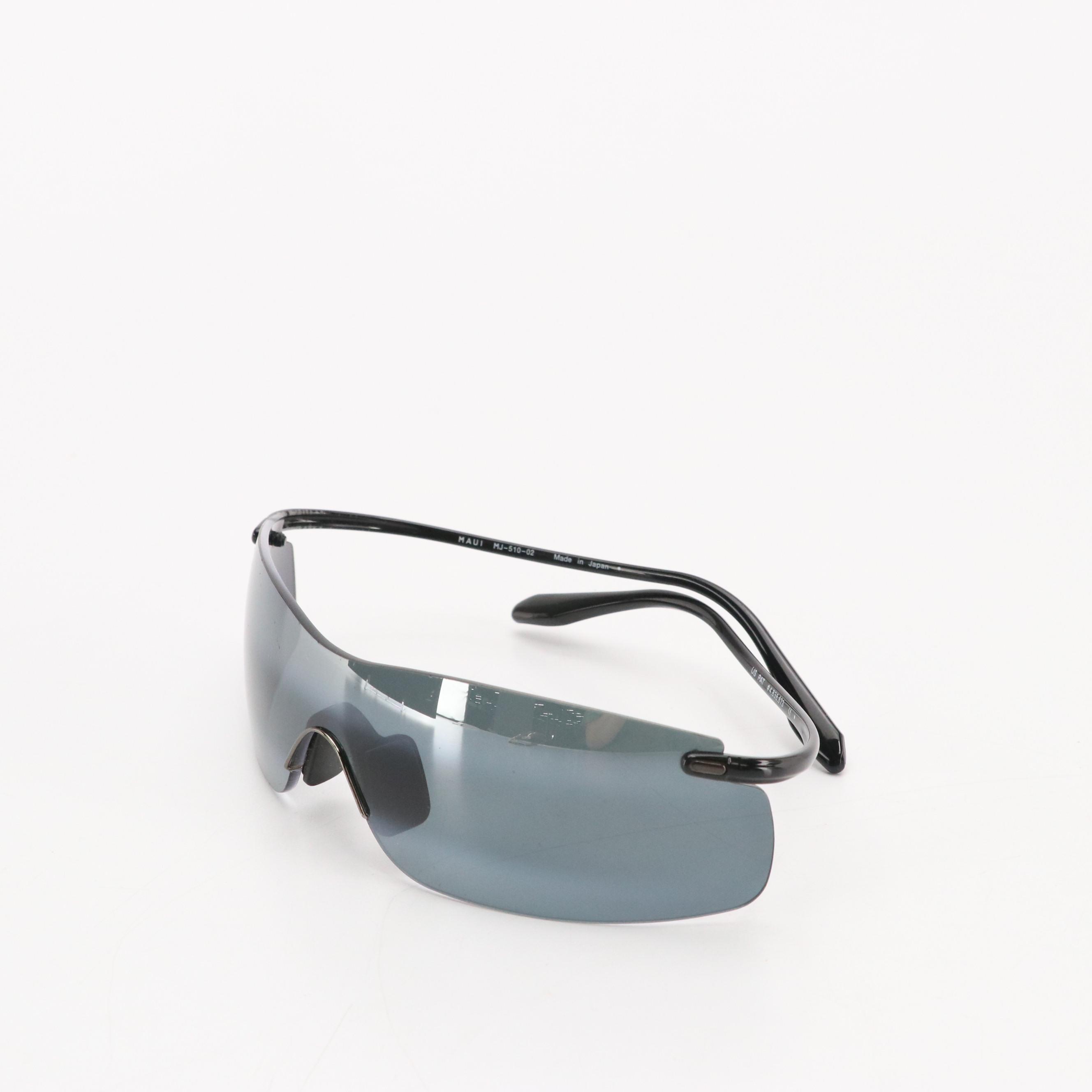 Maui Jim "Cliff House" Aviator Sunglasses and Sport Wrap Sunglasses, With Cases