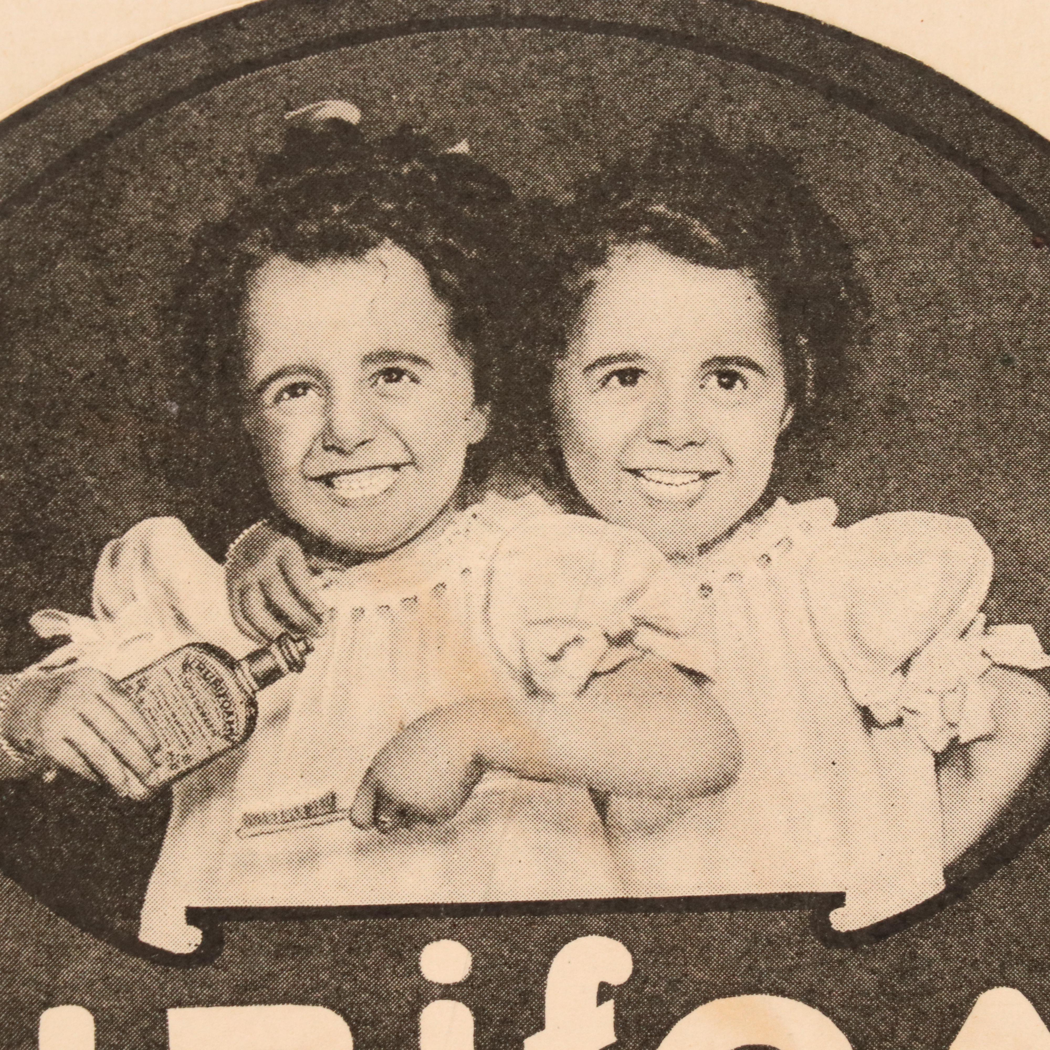 Photomechanical and Silver Gelatin Prints, Including "Rubifoam" Ad