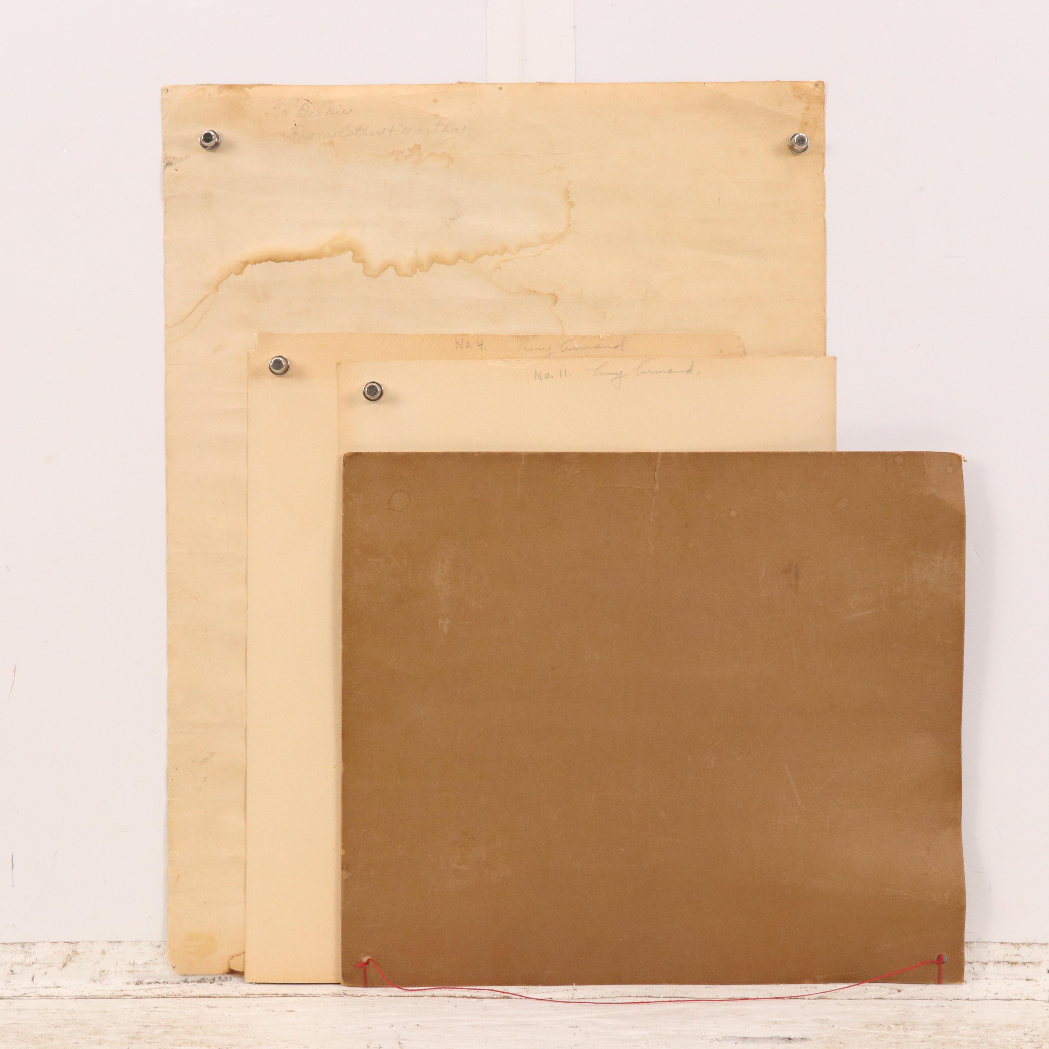 Photomechanical and Silver Gelatin Prints, Including "Rubifoam" Ad