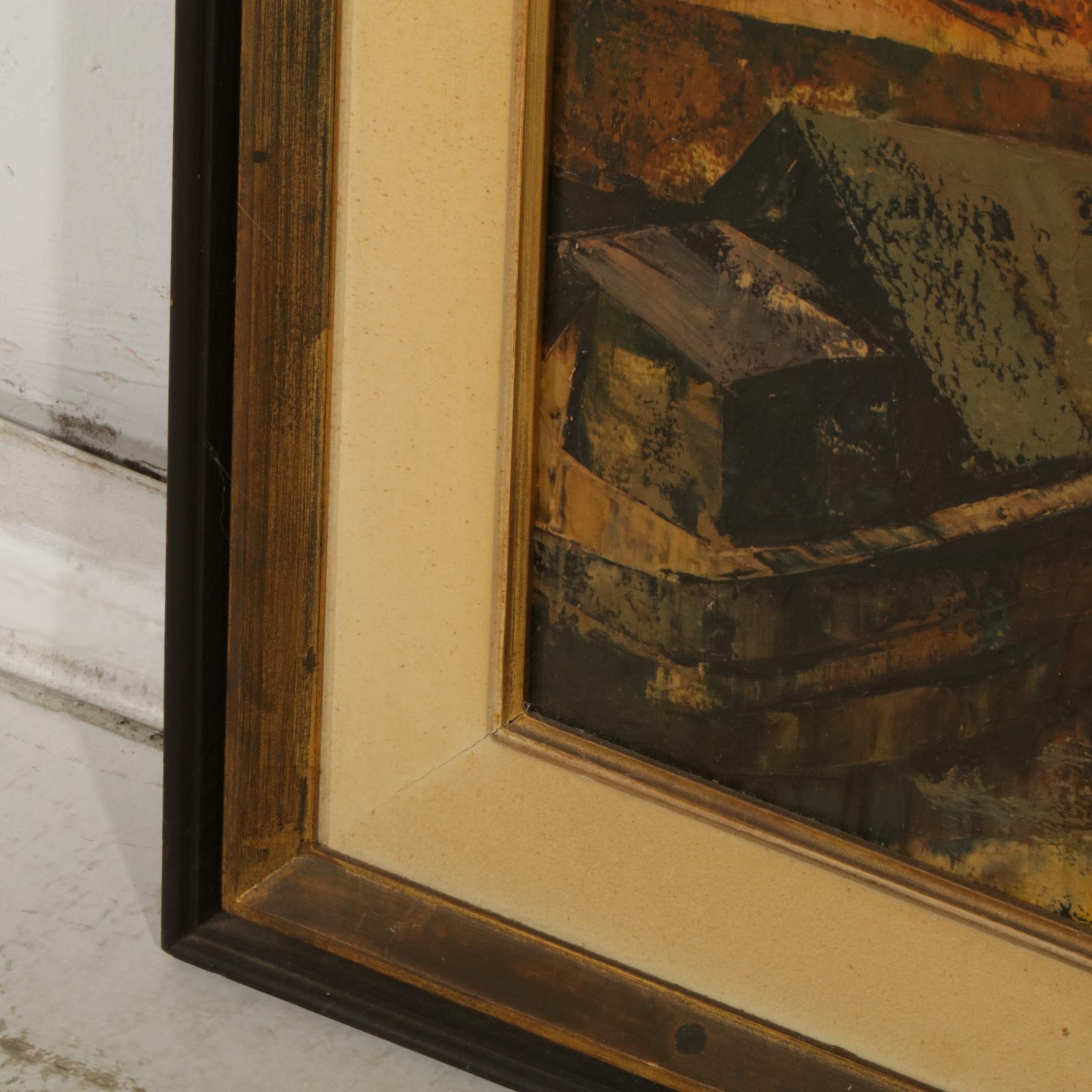 Giclée After Oliver Foss "Daybreak on the Seine" , Late 20th Century