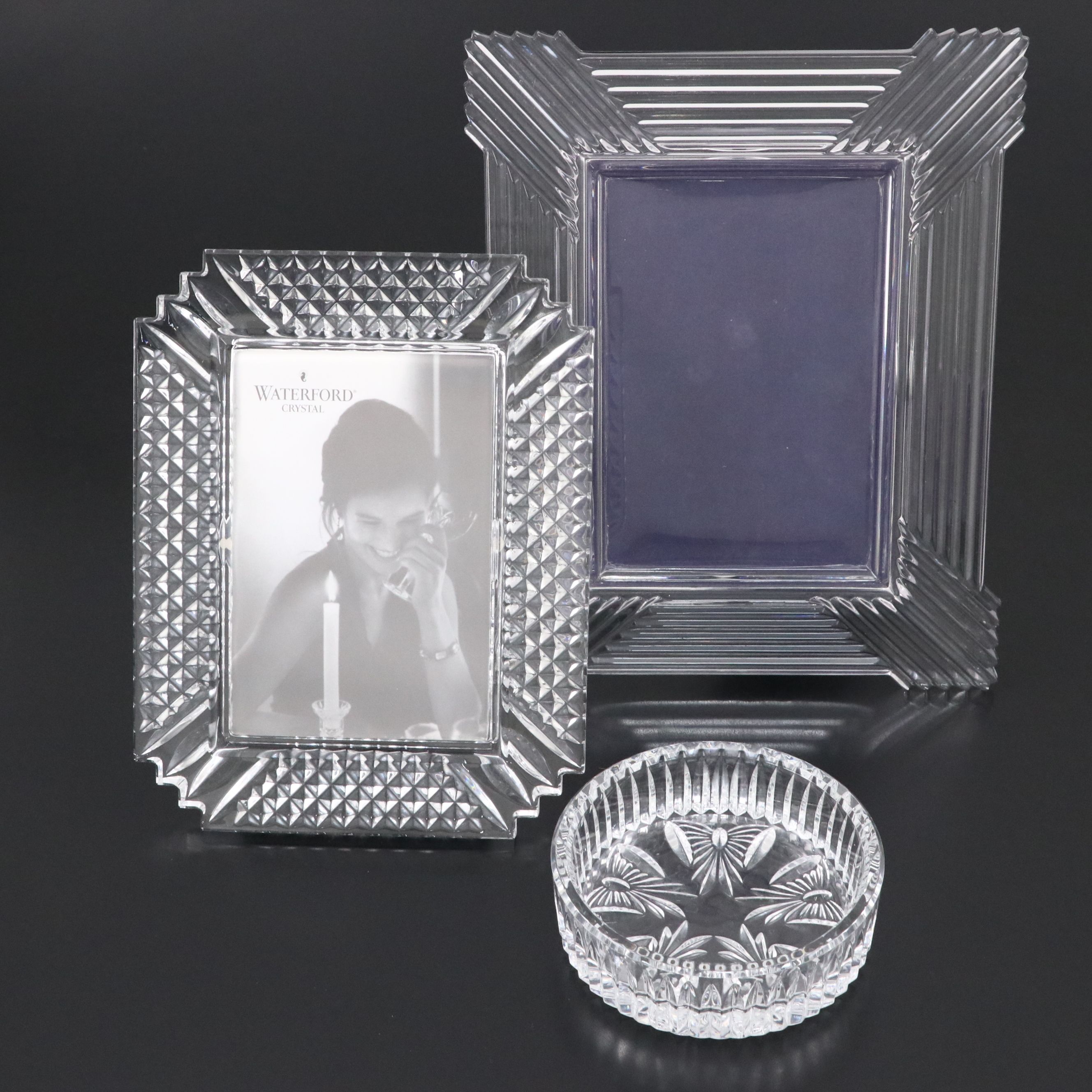 Waterford Crystal Picture Frames and Bowl