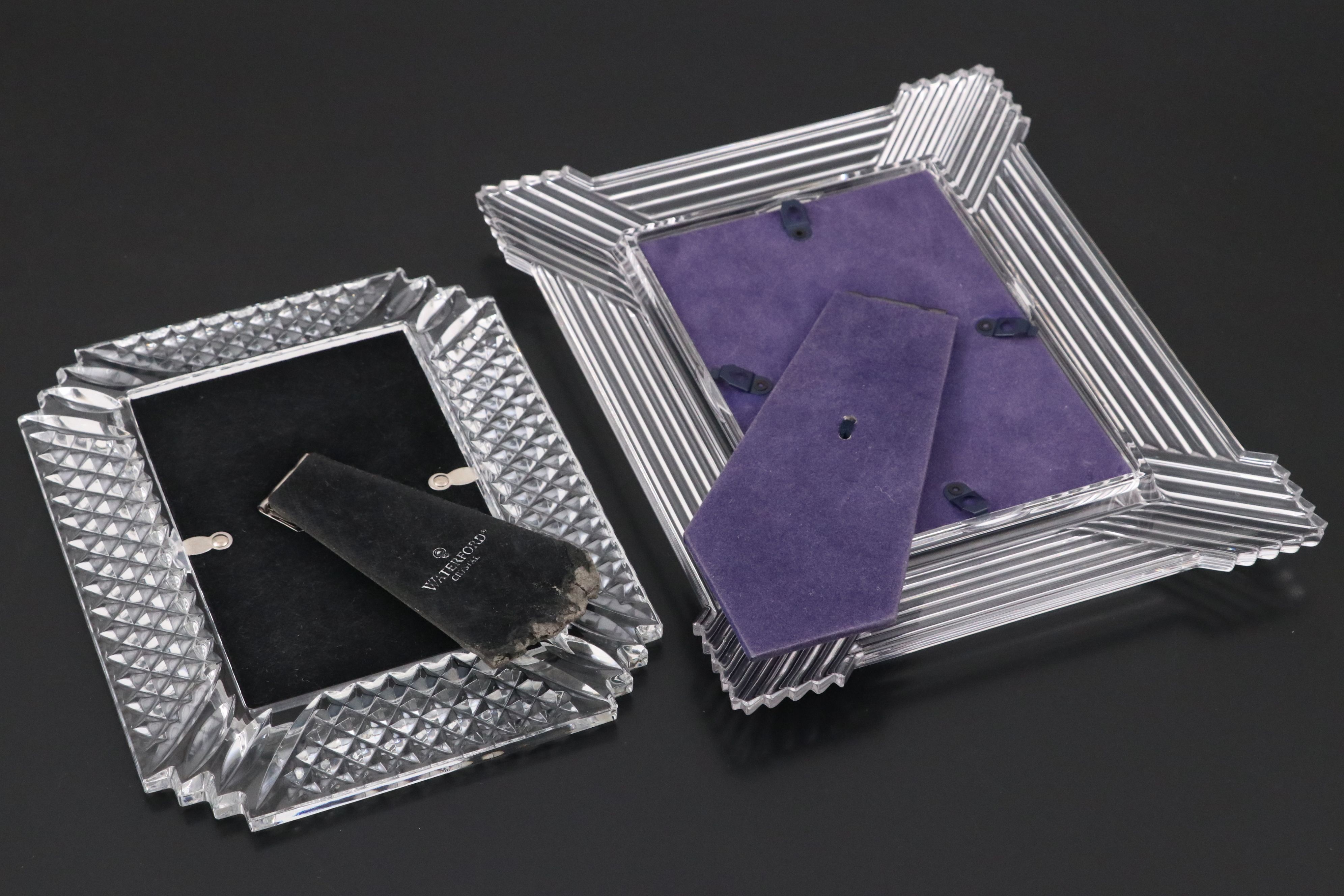 Waterford Crystal Picture Frames and Bowl