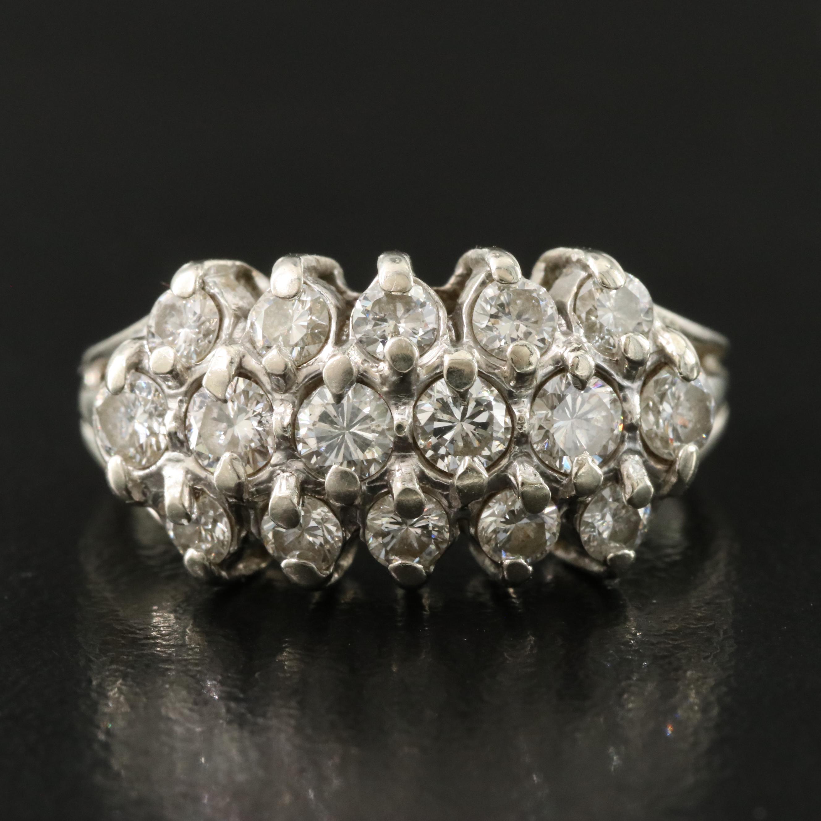 14K 1.02 CTW Diamond Ring