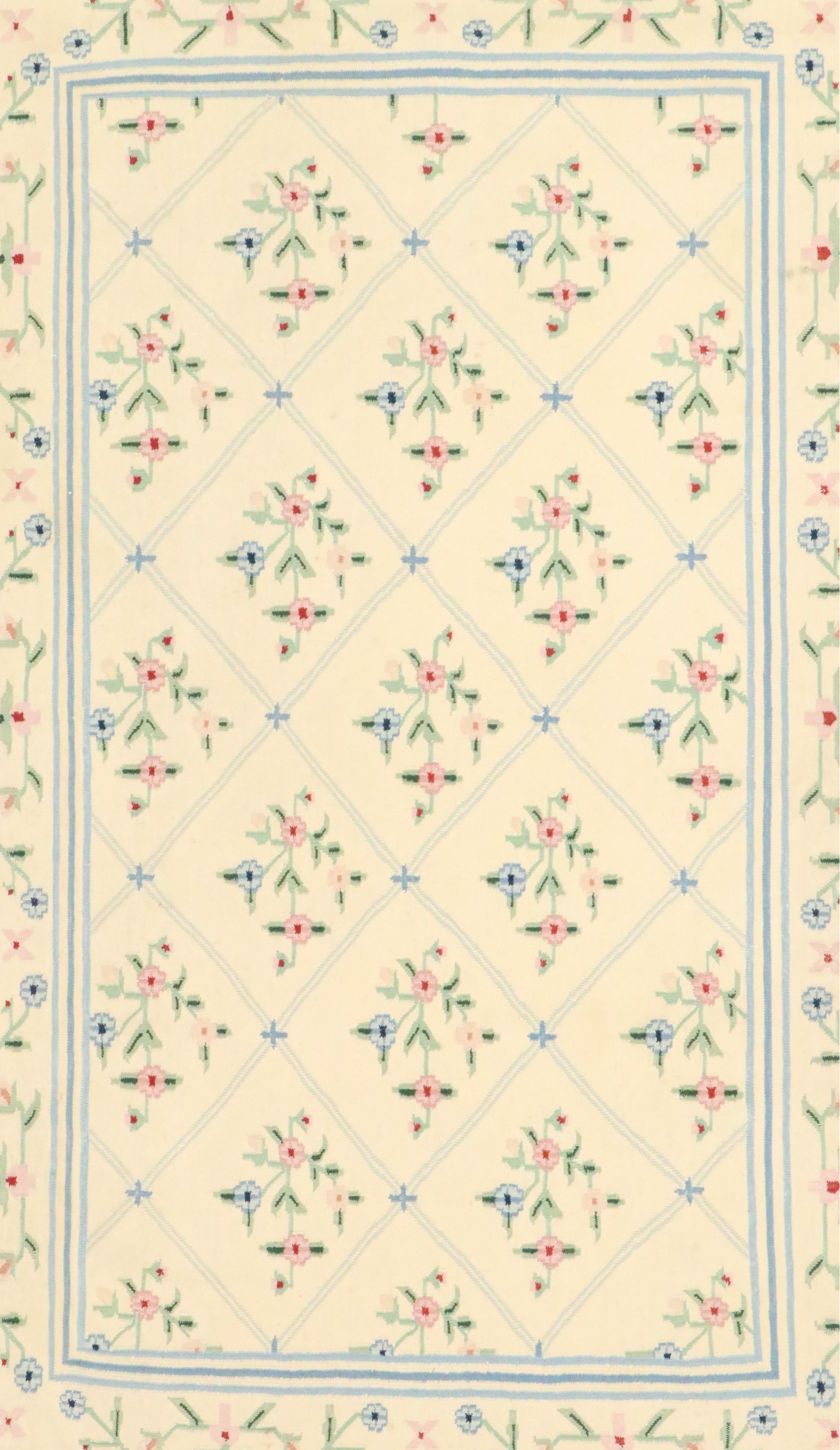 7'3 x 9'1 Handwoven Bessarabian Area Rug