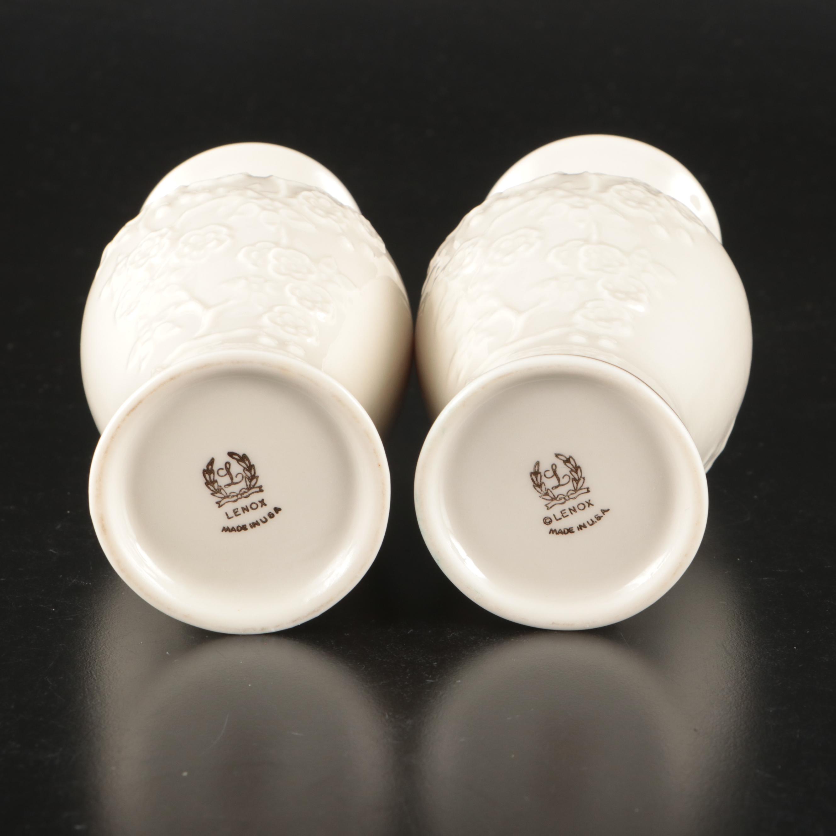 Lenox Porcelain Vases and Bowl