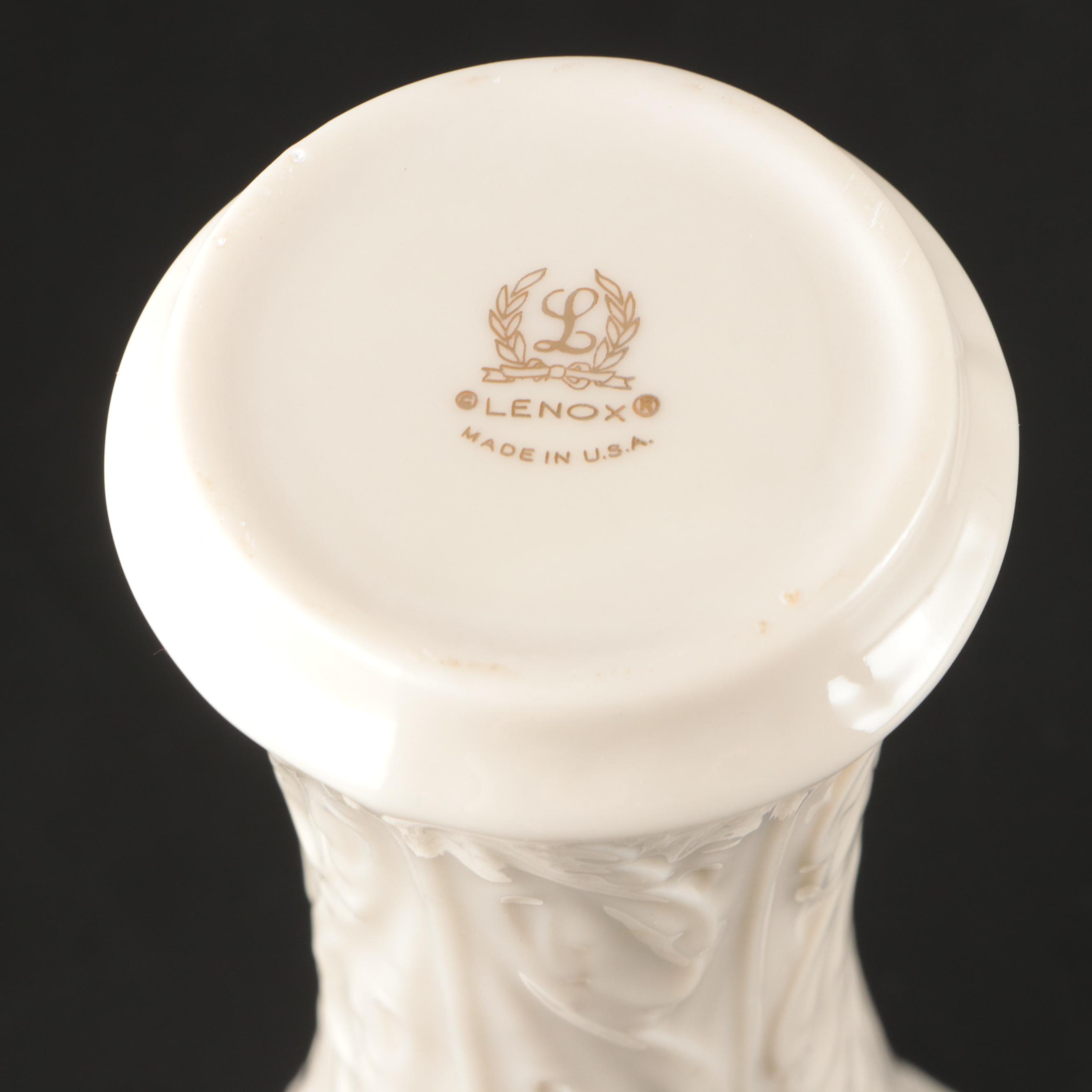 Lenox Porcelain Vases and Bowl