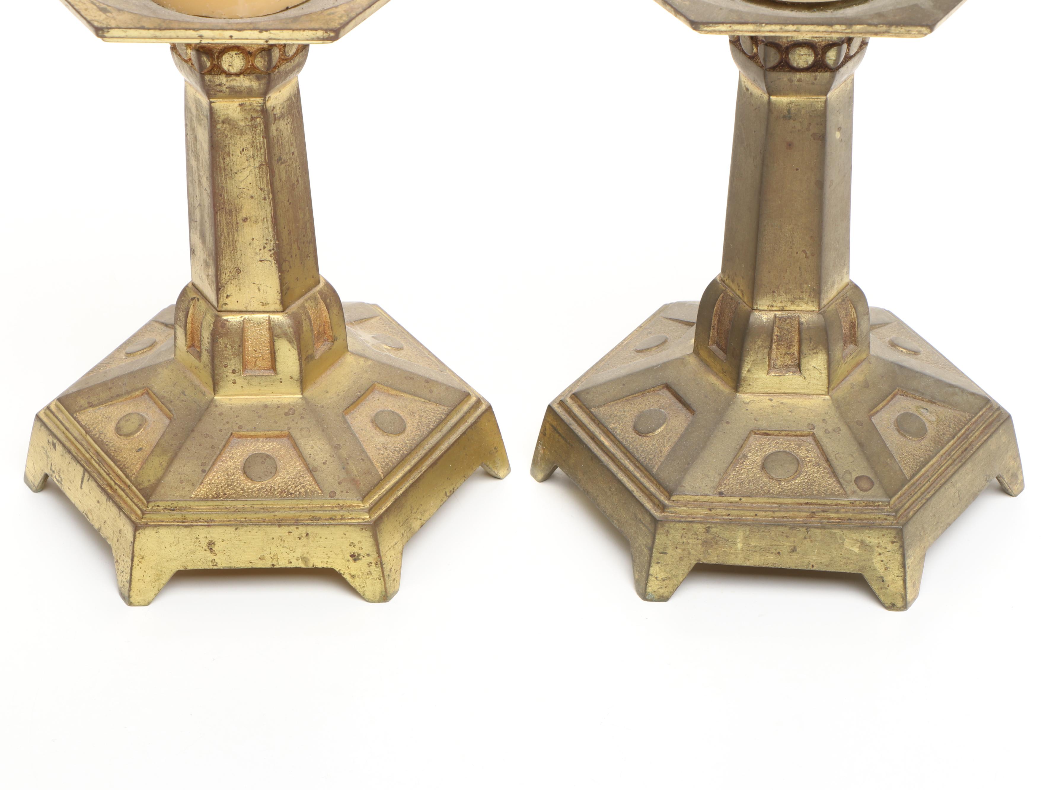 Brass Candle Prickets