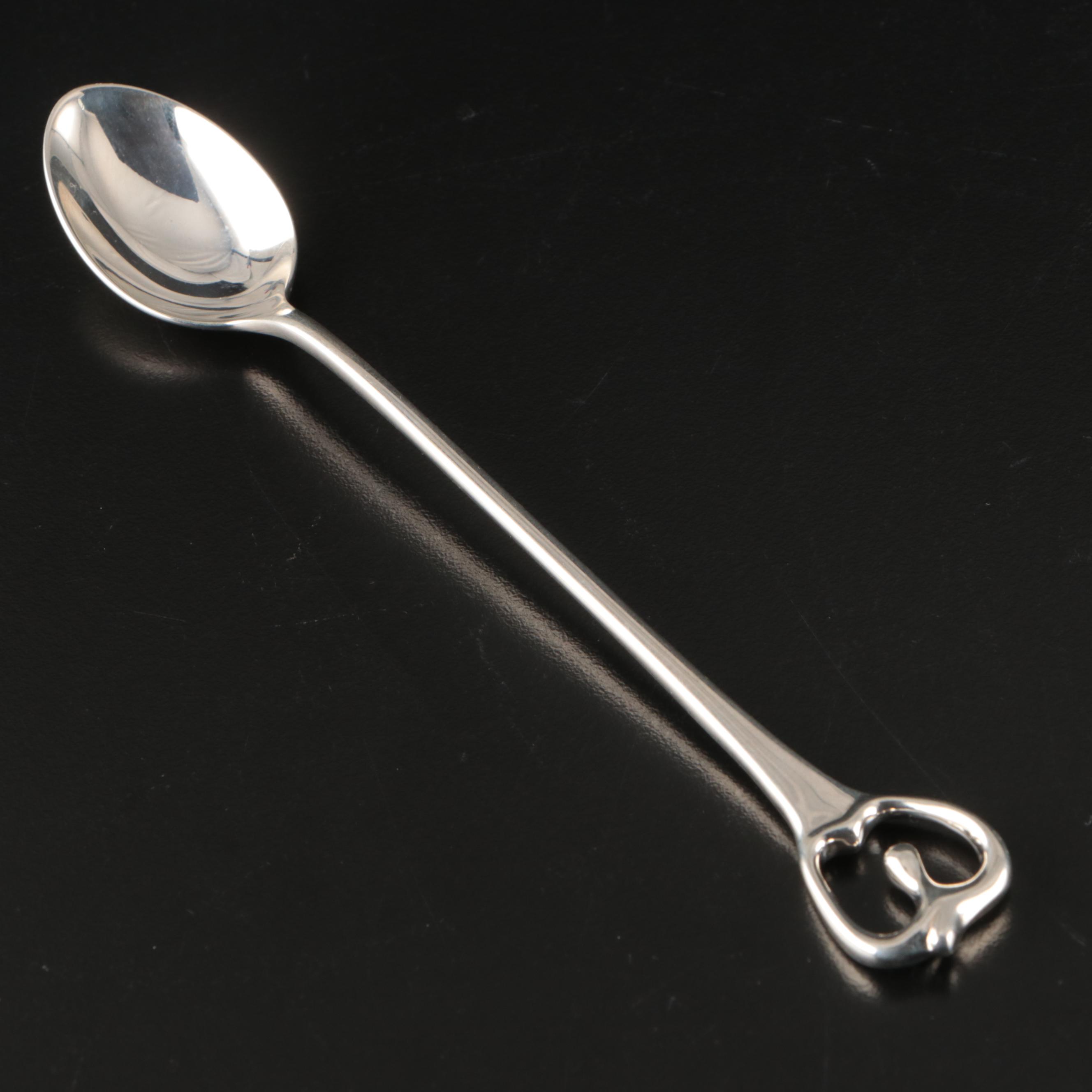 Elsa Peretti for Tiffany & Co. Sterling Silver Apple Feeding Spoon