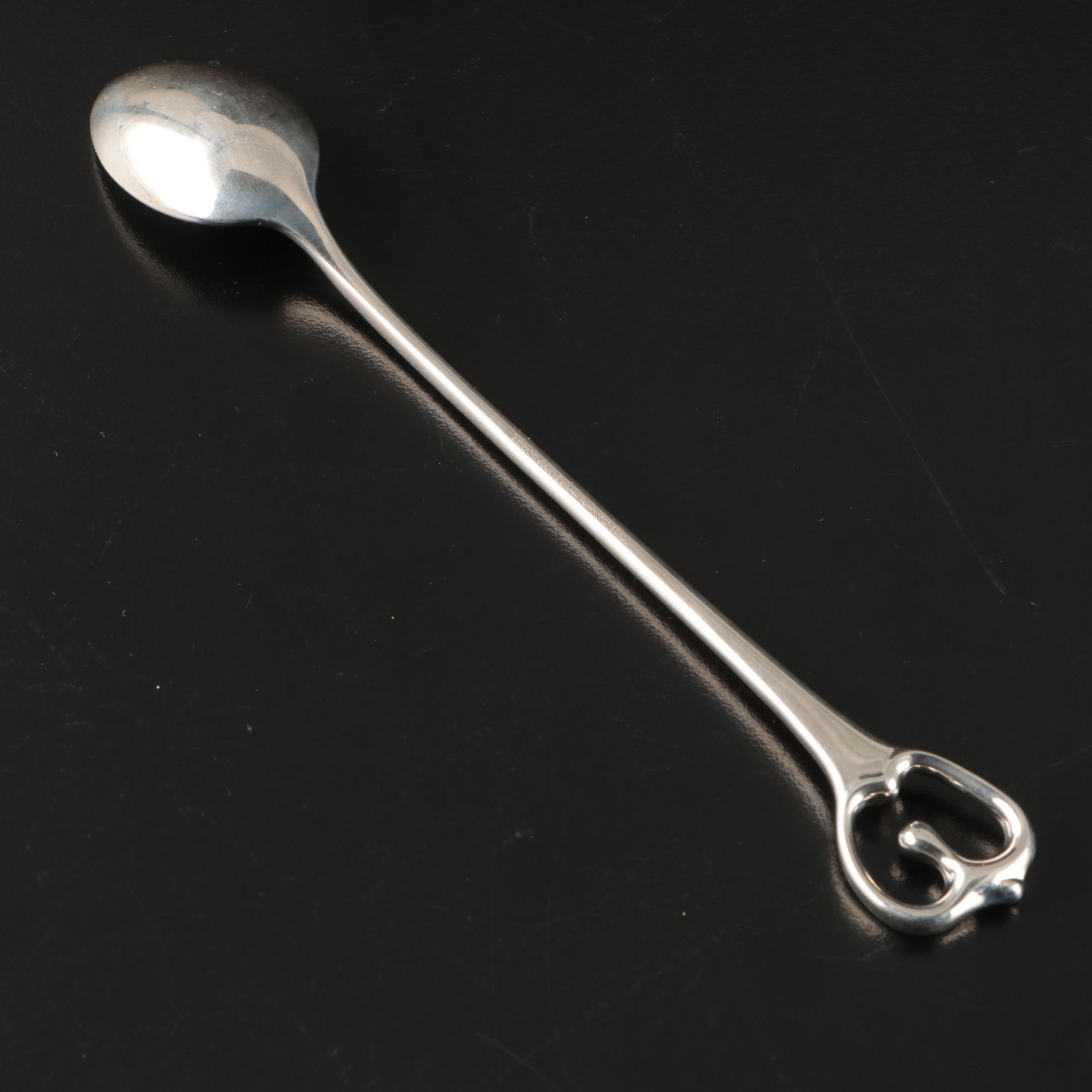 Elsa Peretti for Tiffany & Co. Sterling Silver Apple Feeding Spoon