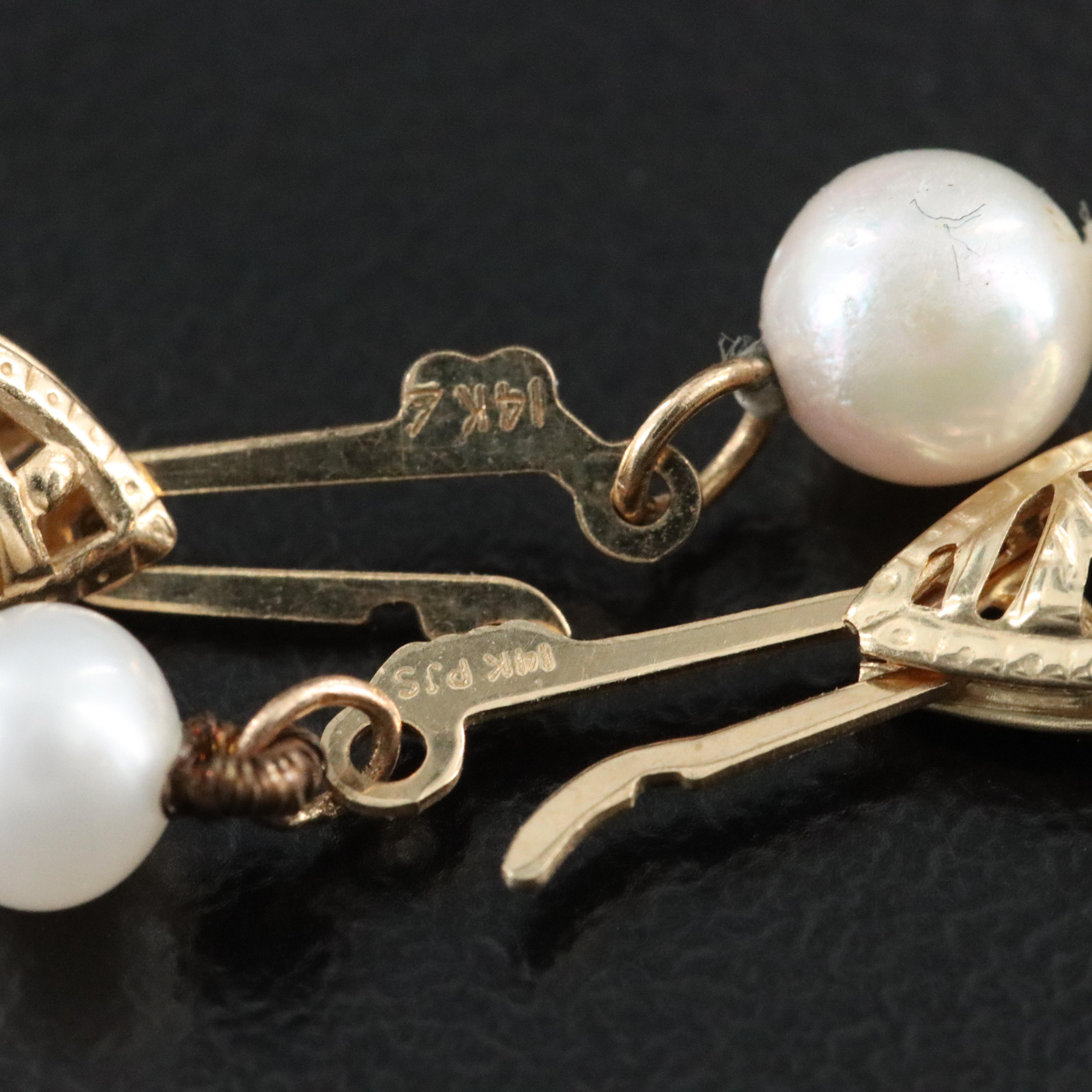 Pearl Necklace Collection Featuring 14K Clasps