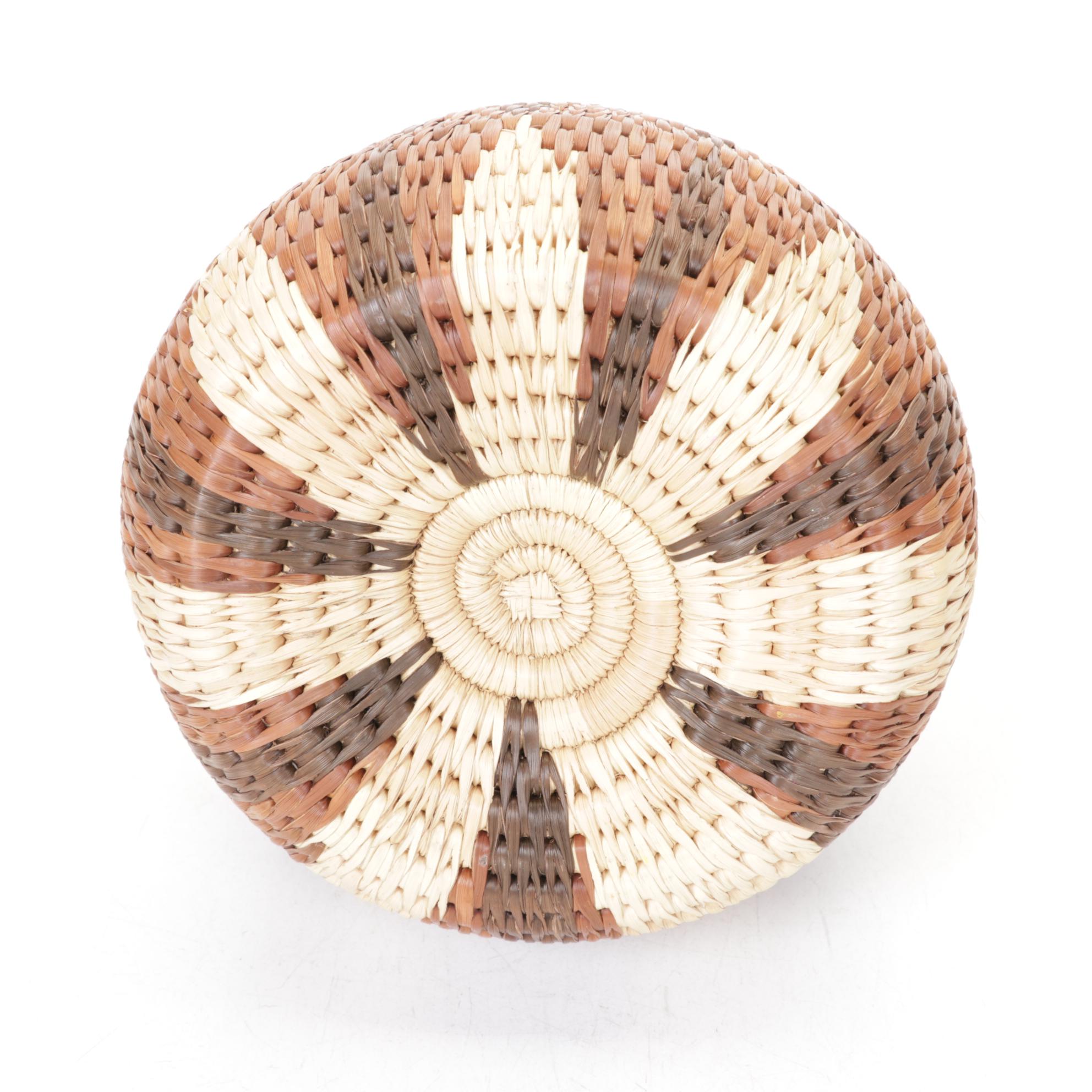 Zulu Ukhamba Woven Grass Storage and Other Baskets