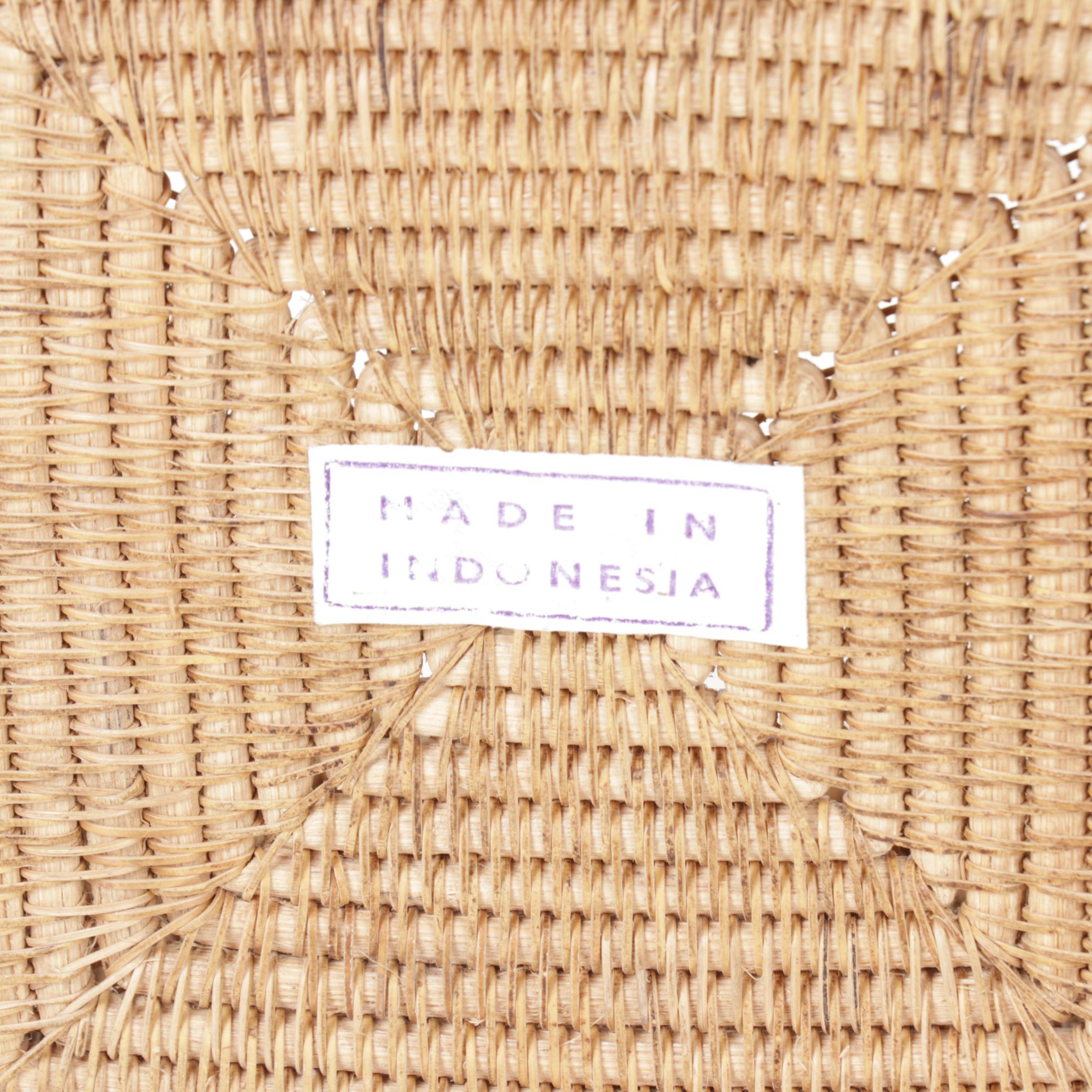 Five International Hand Crafted Woven Grass, Gourd, and Beadwork Items